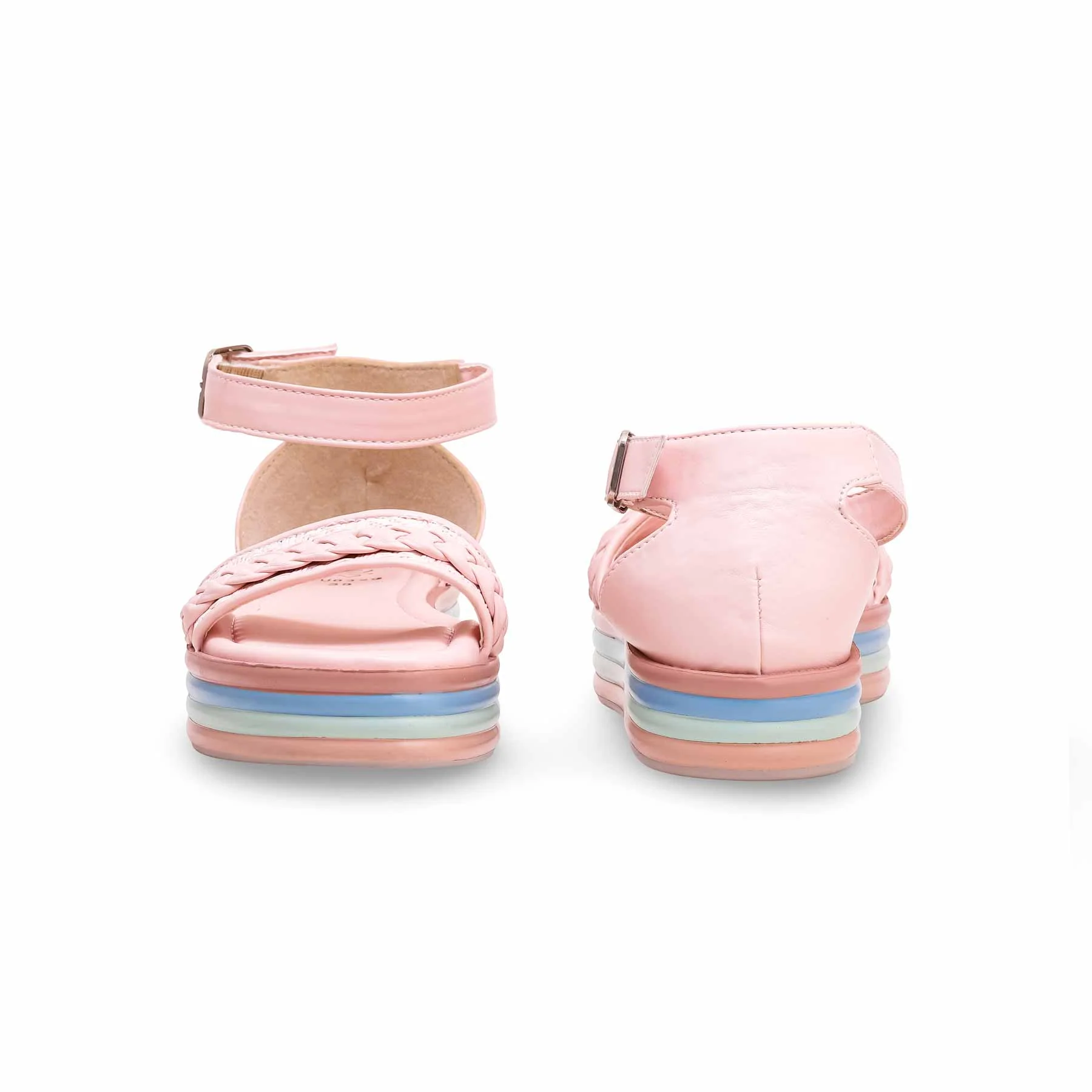 Pink Formal Sandal PU0329 - Image 4
