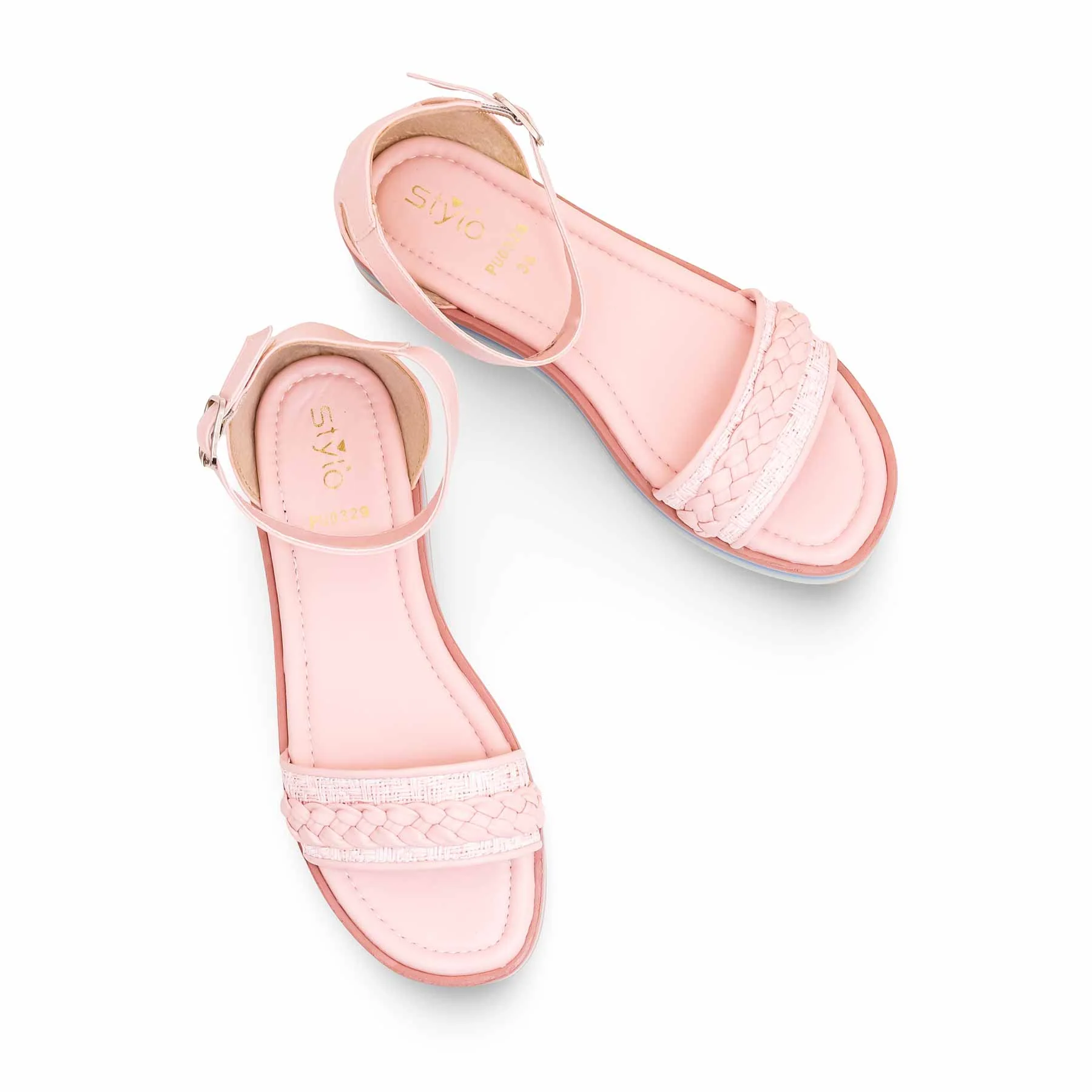Pink Formal Sandal PU0329 - Image 5
