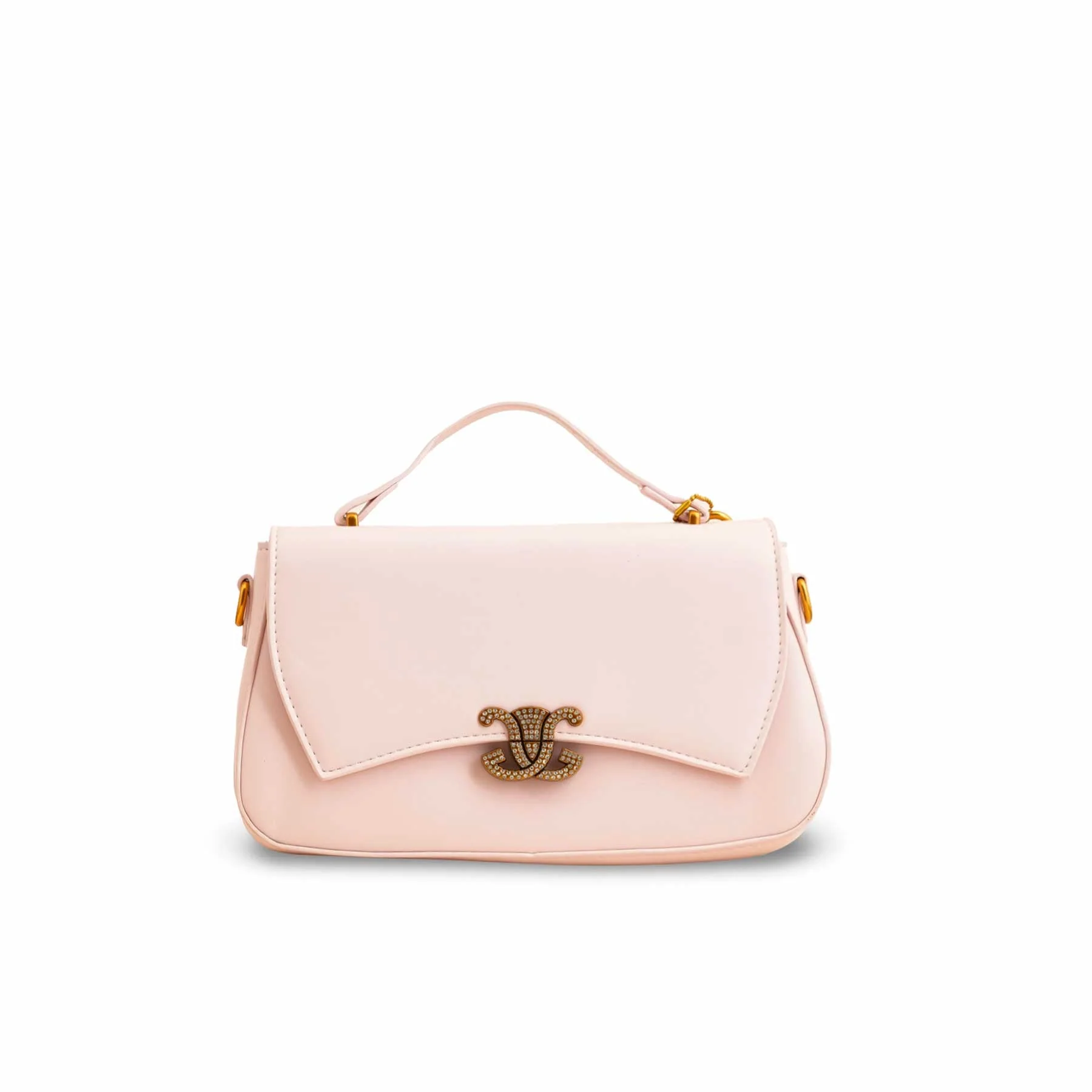 Pink Formal Shoulder Bag For Ladies P36140 - Image 2