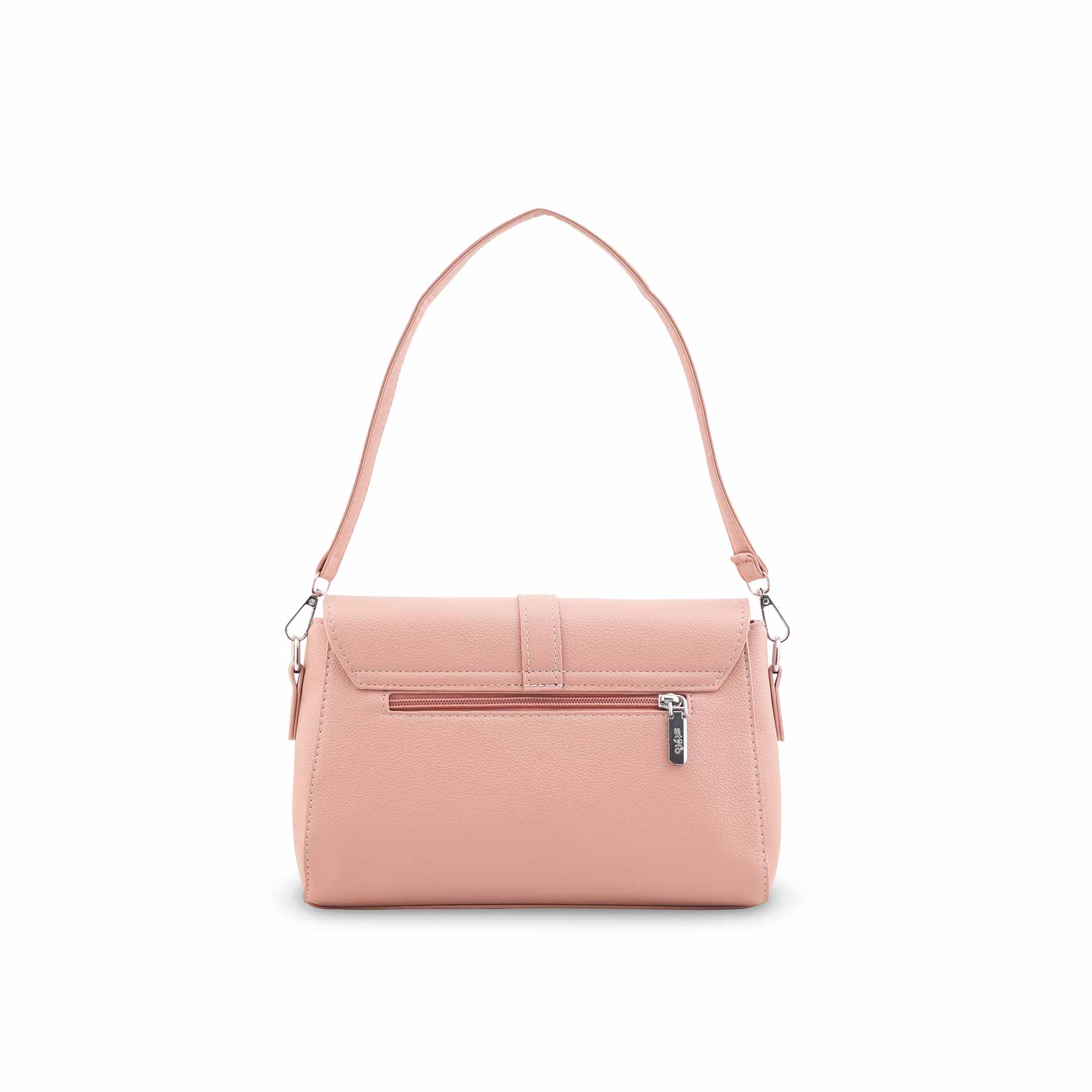 Pink Formal Shoulder Bag For Ladies P36545 - Image 4