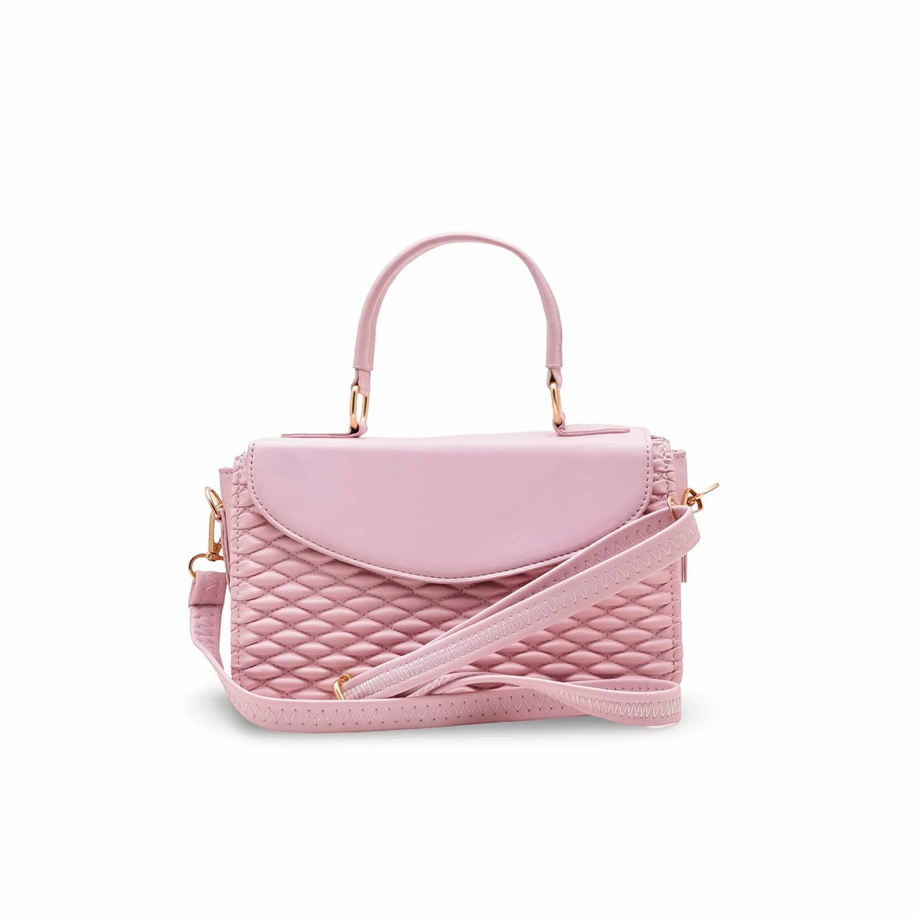 Pink Formal Shoulder Bag For Ladies P55856 - Image 2