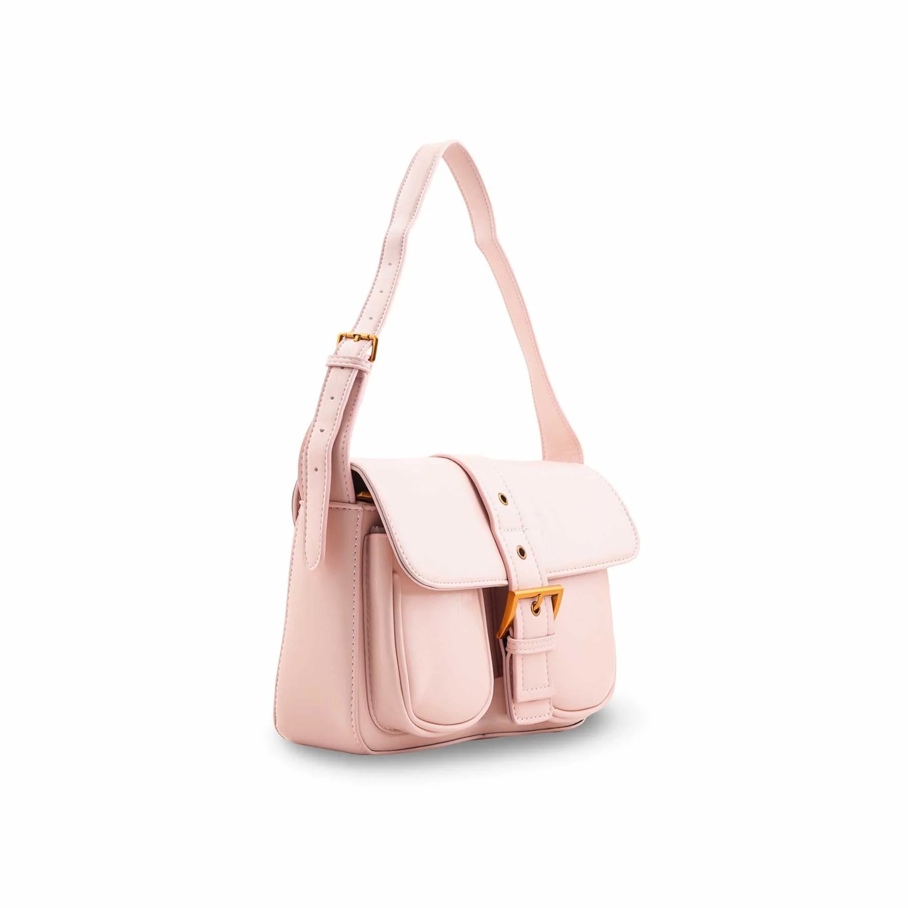 Pink Formal Shoulder Bag For Women P36421 - Image 3