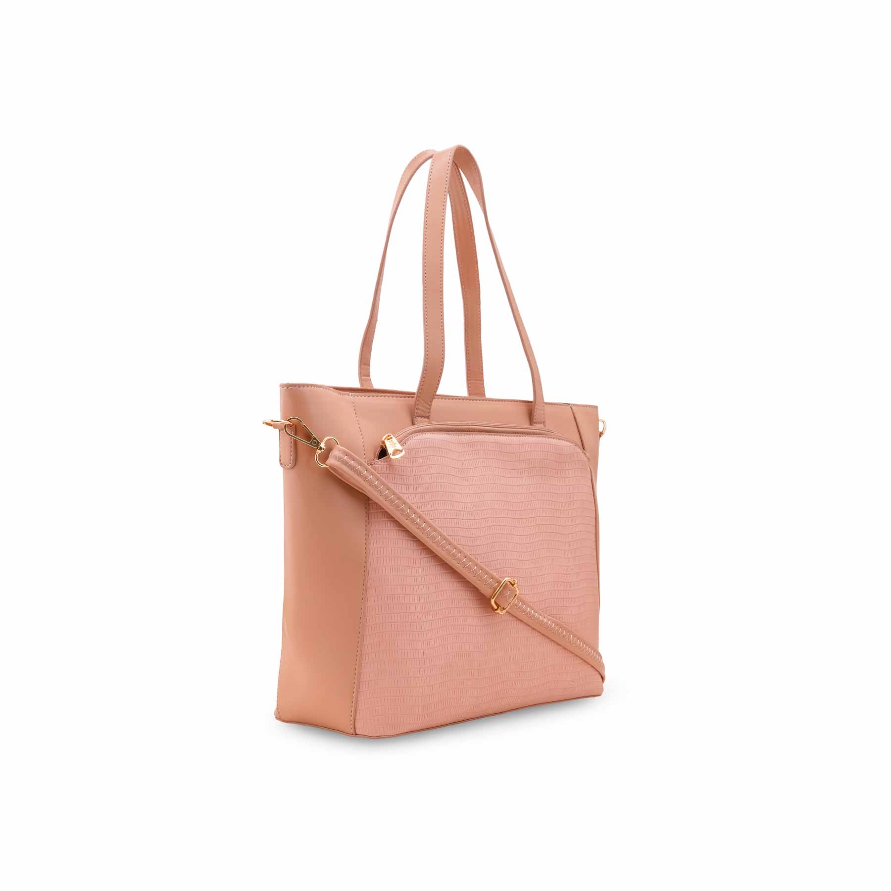 Pink Formal Shoulder Bag For Women P55829 - Image 3