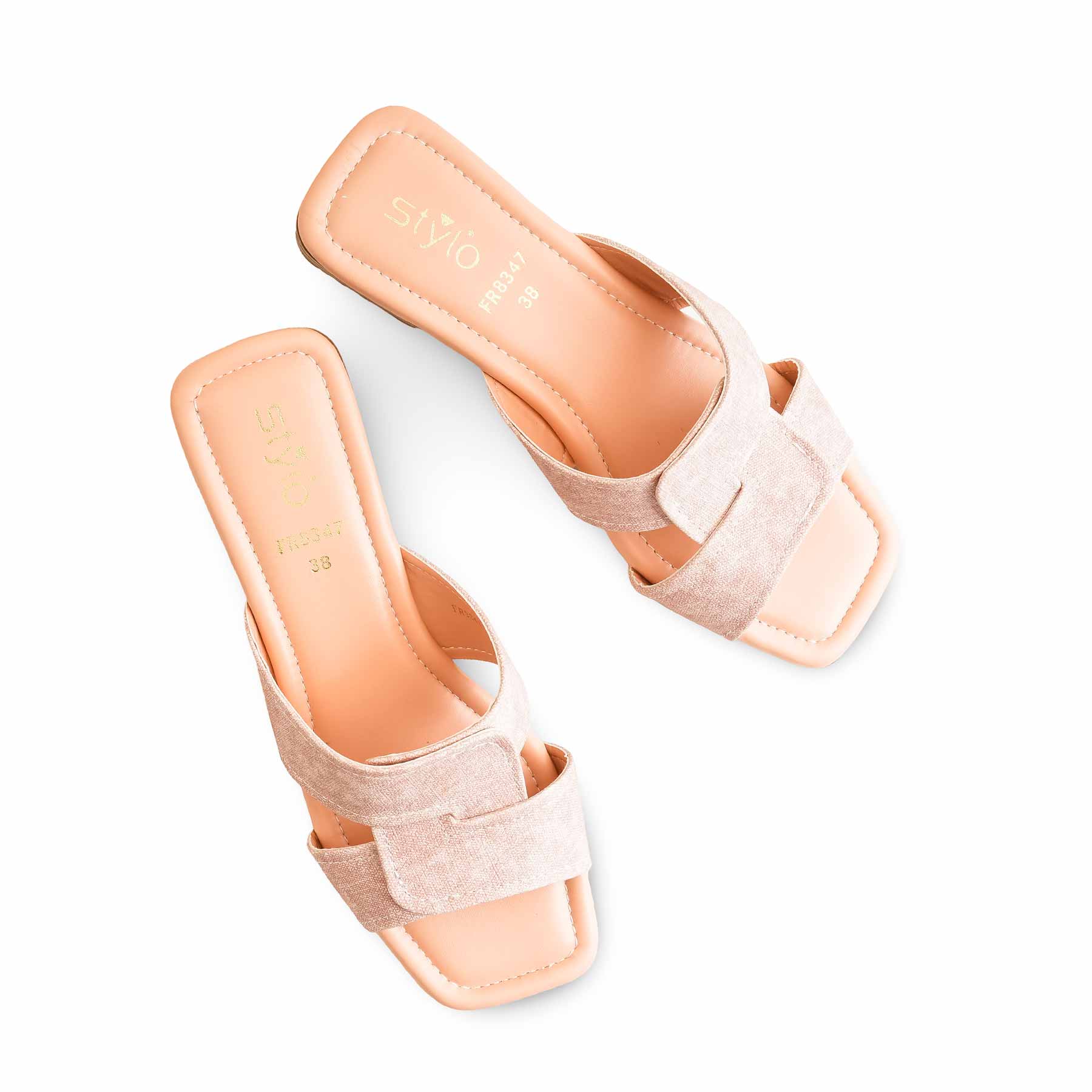 Pink Formal Slipper For Ladies FR8347 - Image 5