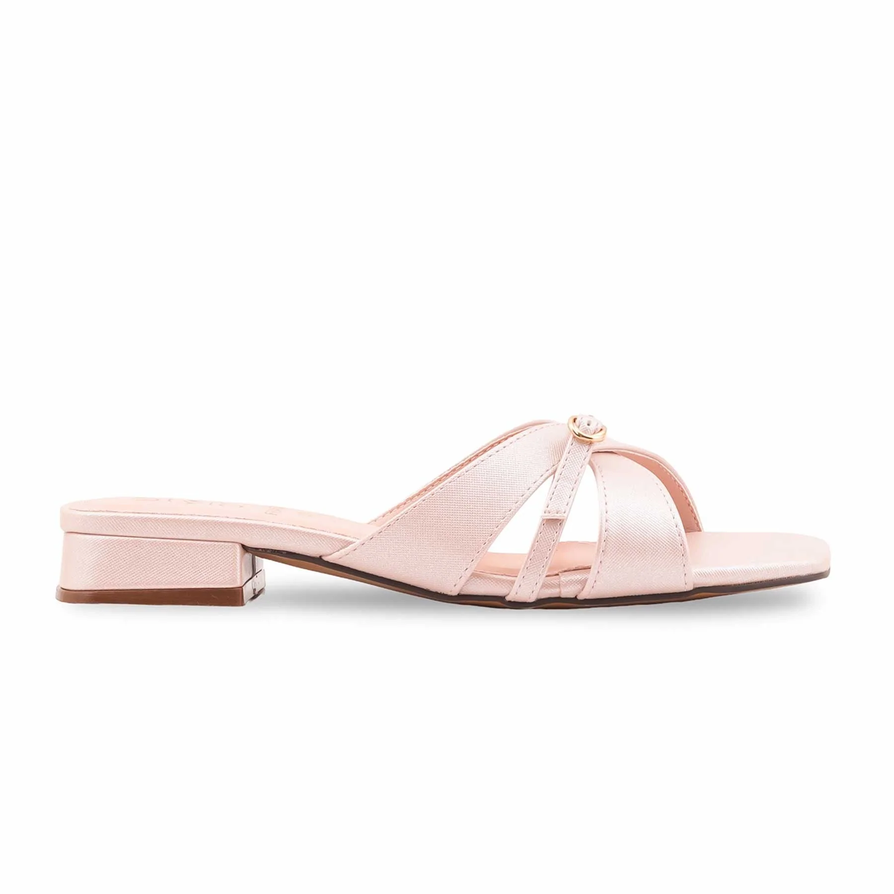 Pink Formal Slipper For Ladies FR8453 - Image 2