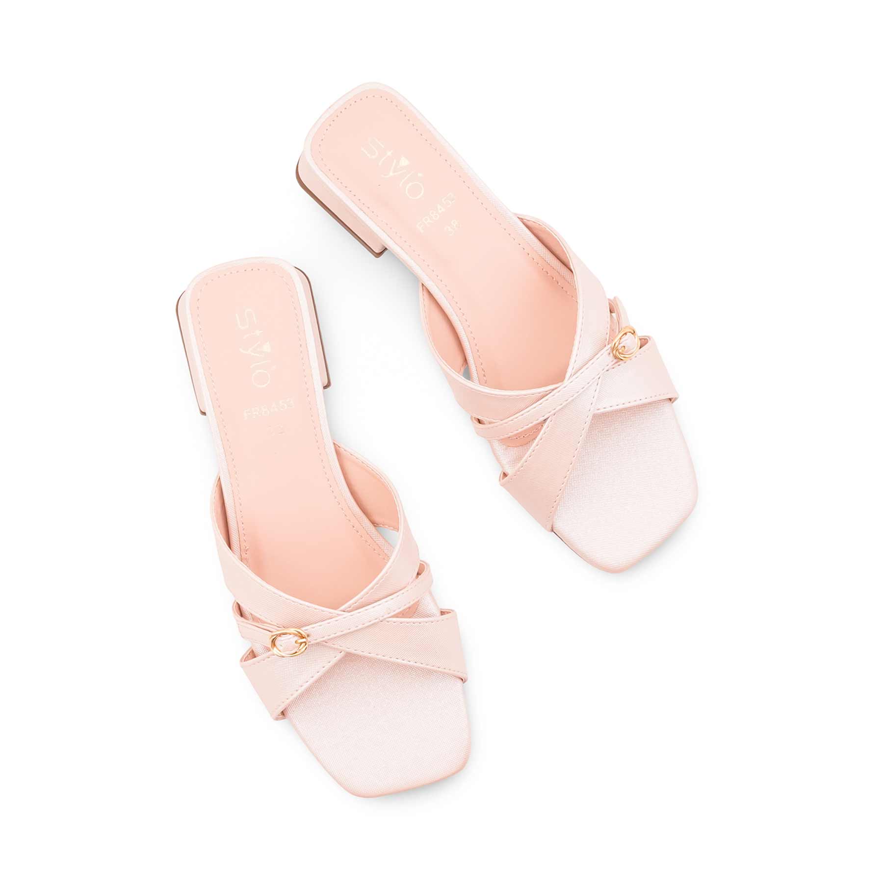 Pink Formal Slipper For Ladies FR8453 - Image 5