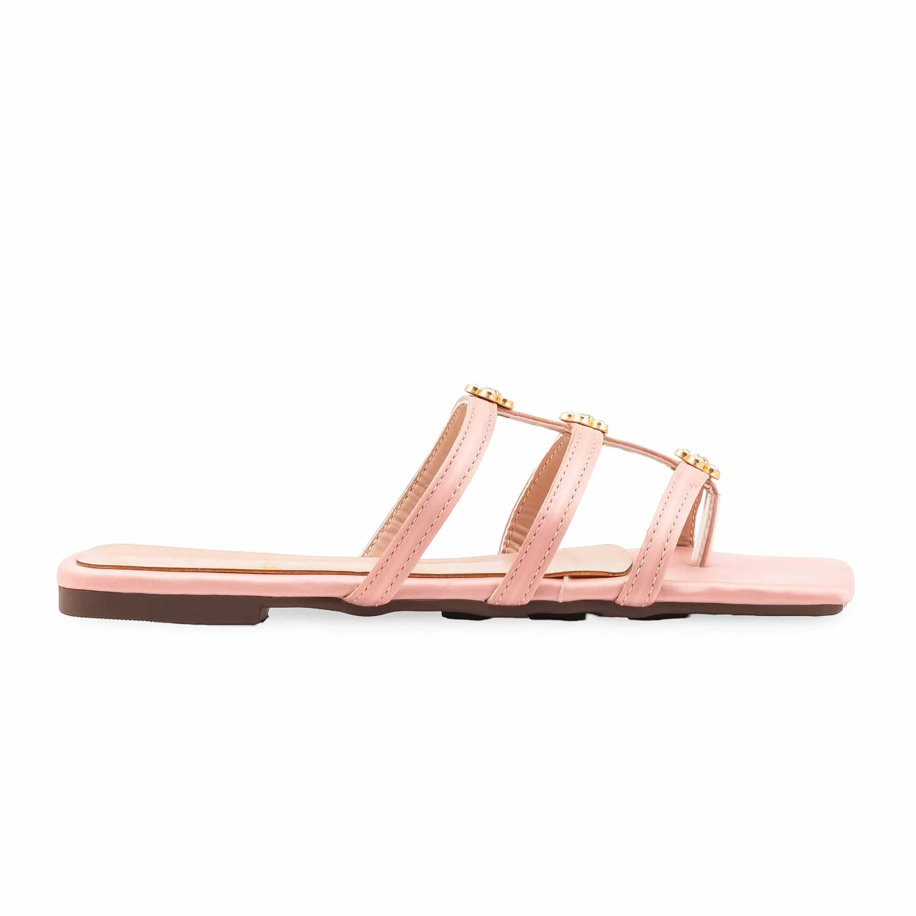 Pink Formal Slipper For Ladies FR8491 - Image 2