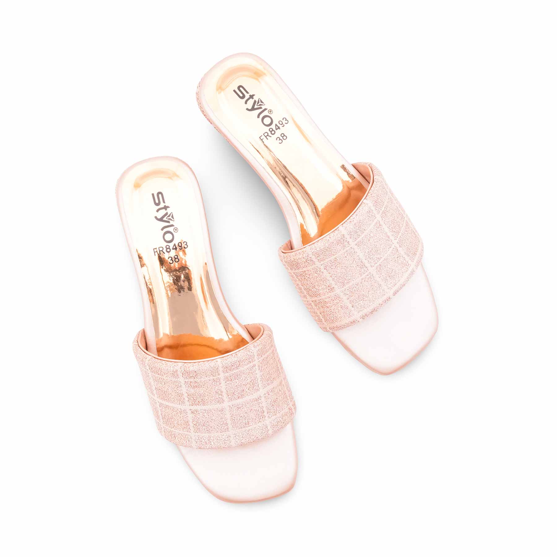 Pink Formal Slipper For Ladies FR8493 - Image 5