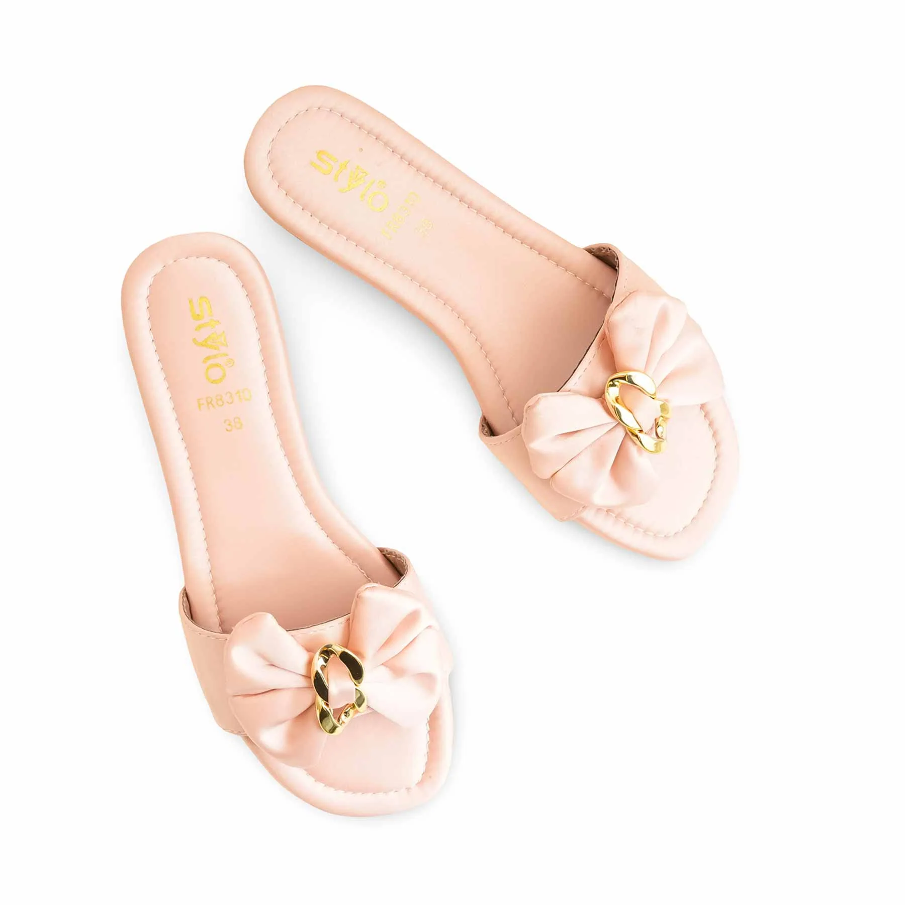 Pink Formal Slipper For Women FR8310 - Image 5