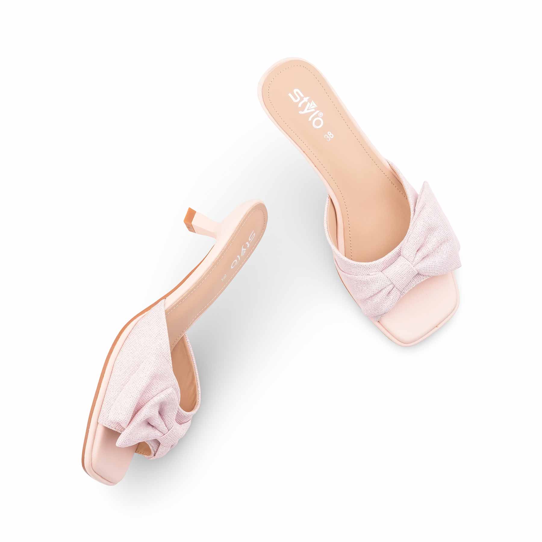 Pink Formal Slipper For Women FR8505 - Image 5