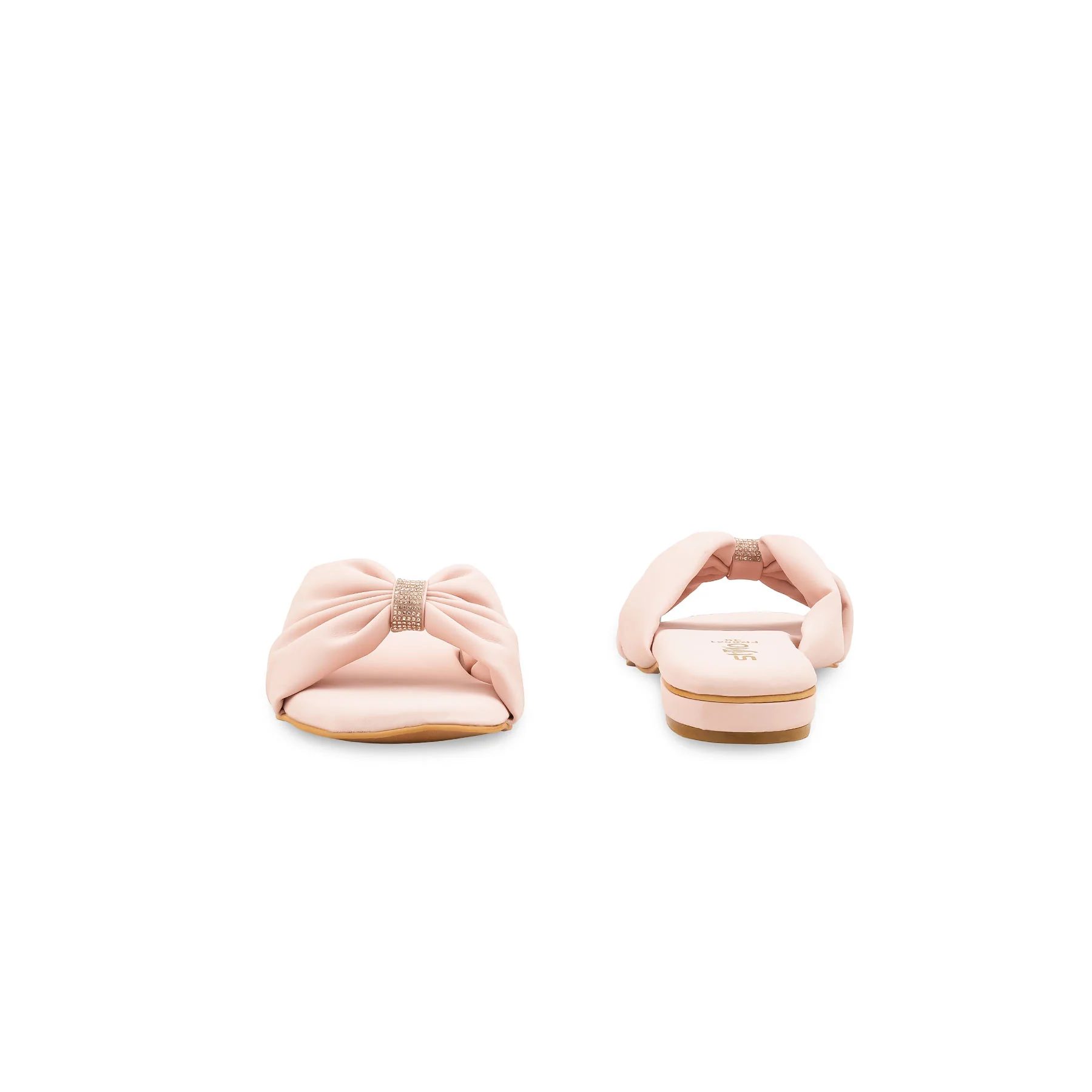 Pink Formal Slipper For Women FR8521 - Image 4