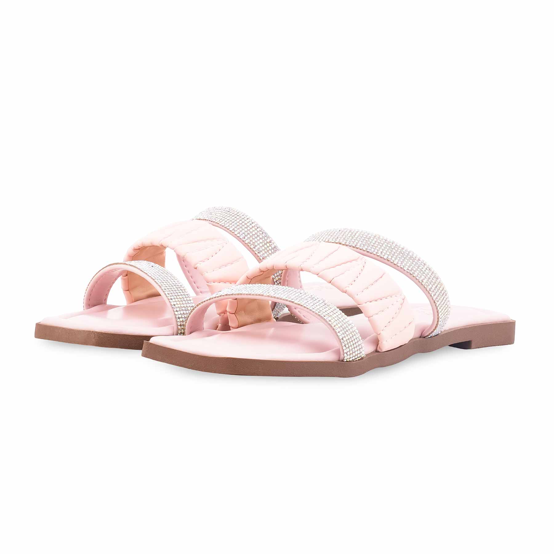 Pink Formal Slipper For Women FR8529 - Image 3