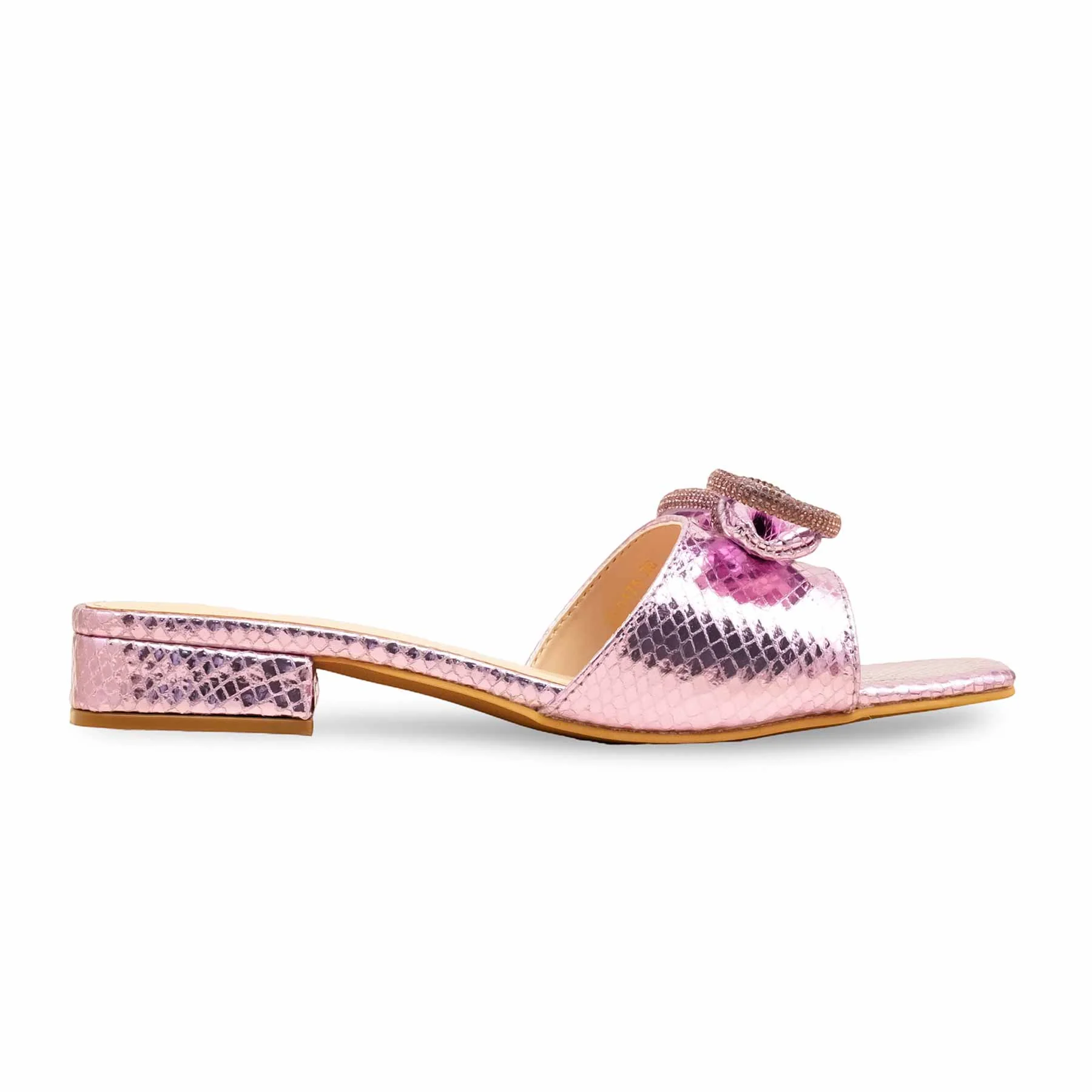 Pink Formal Slipper For Women FRS006 - Image 2