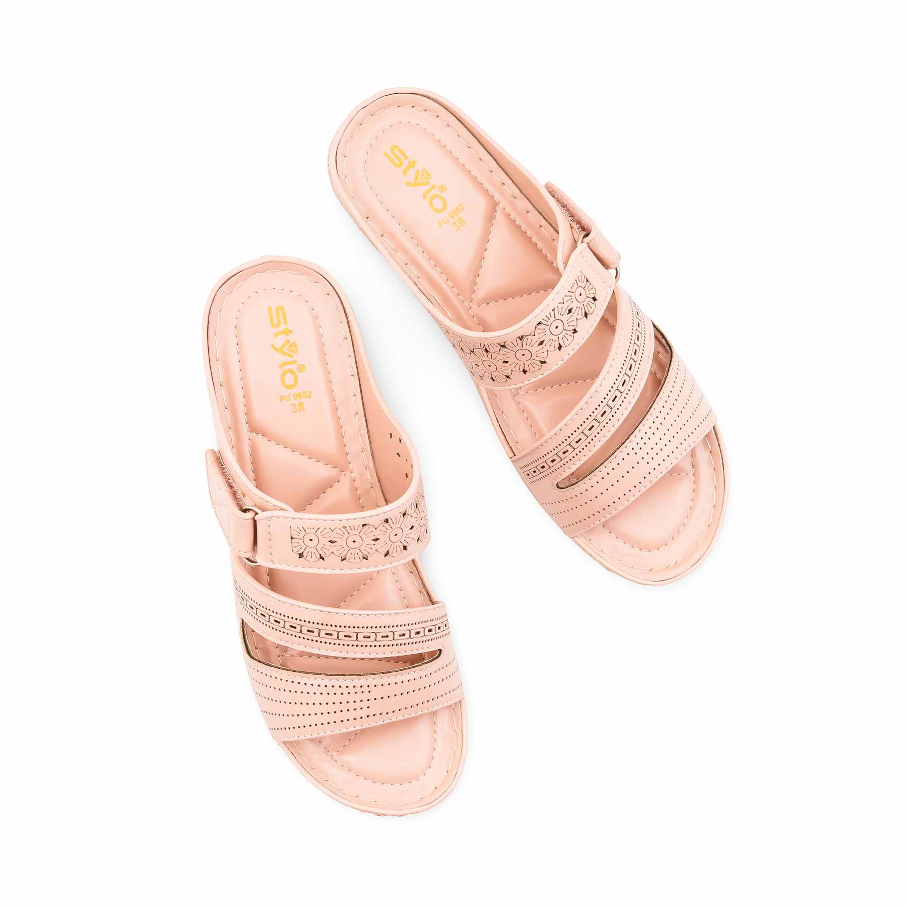 Pink Formal Slipper For Women PU0652 - Image 5