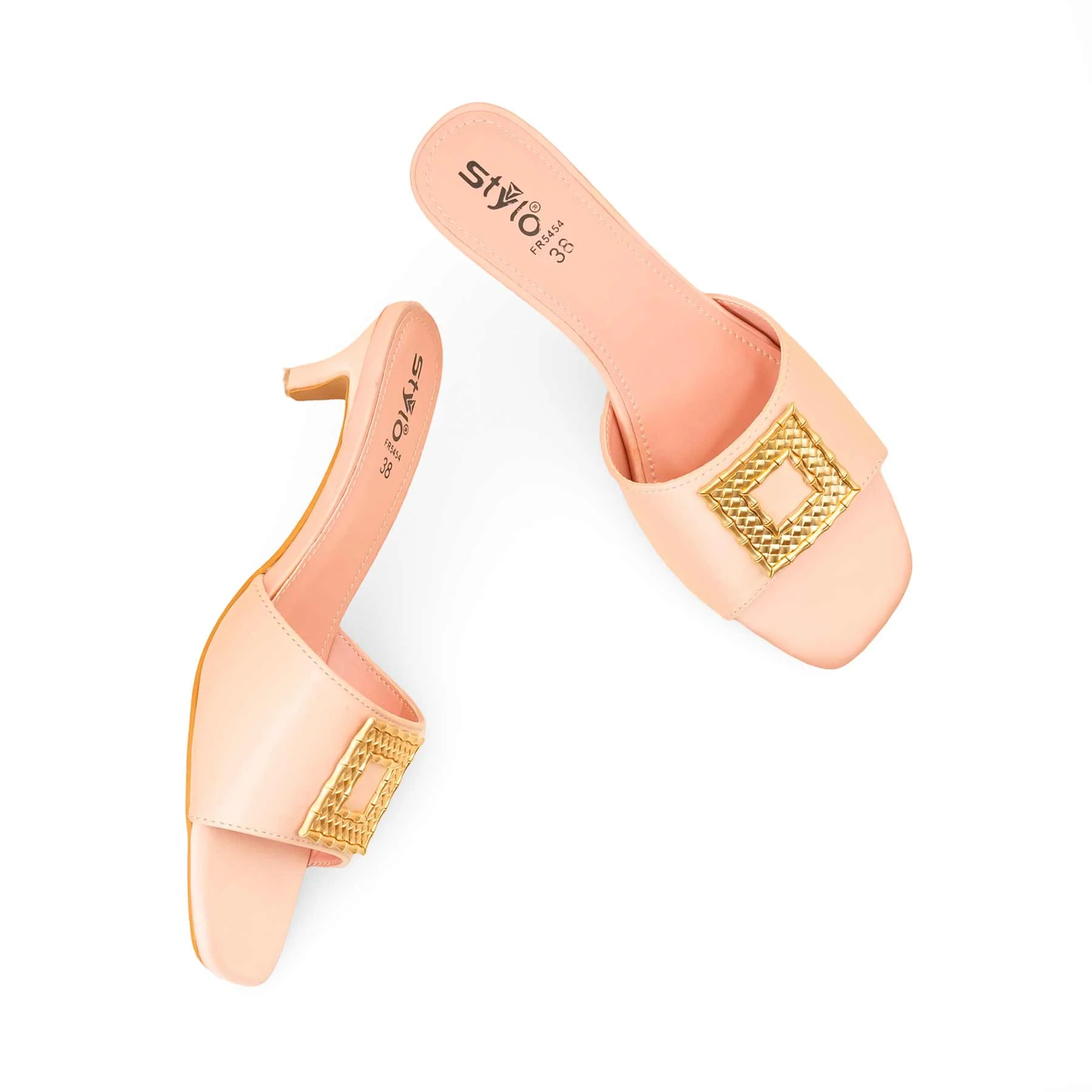 Pink Formal Slipper FR5454 - Image 5