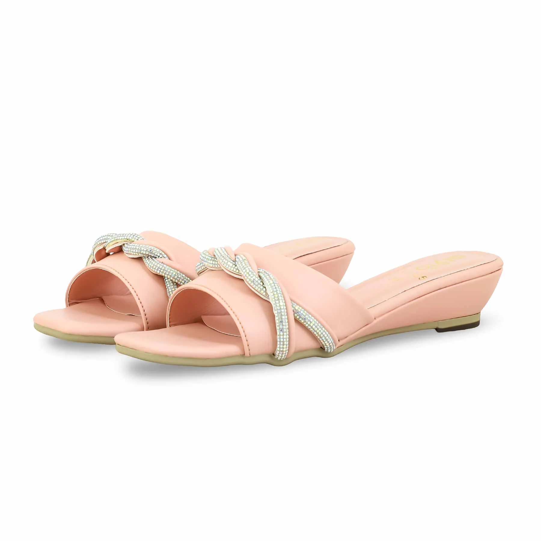 Pink Formal Slipper FR8285 - Image 3