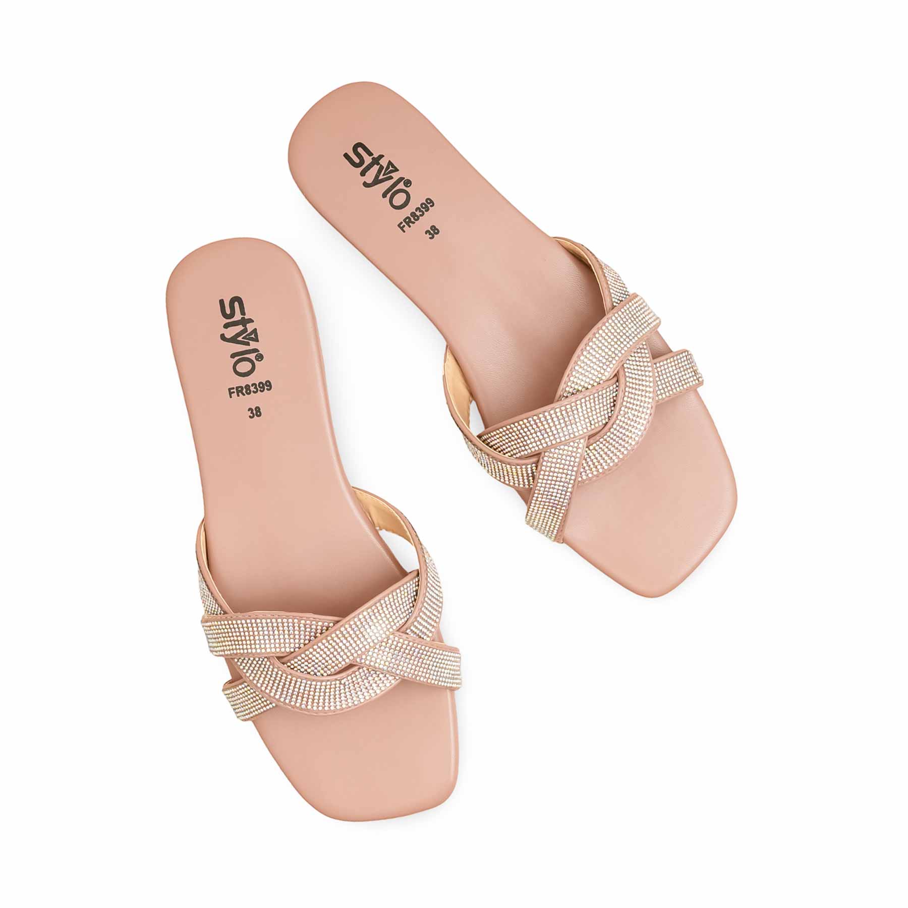Pink Formal Slipper FR8399 - Image 5
