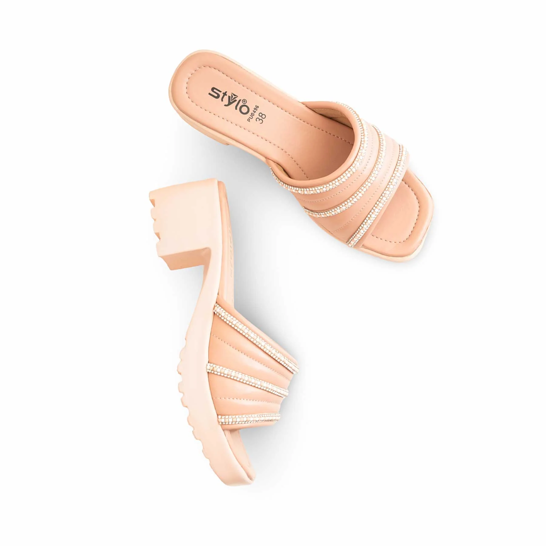 Pink Formal Slipper PU0496 - Image 5