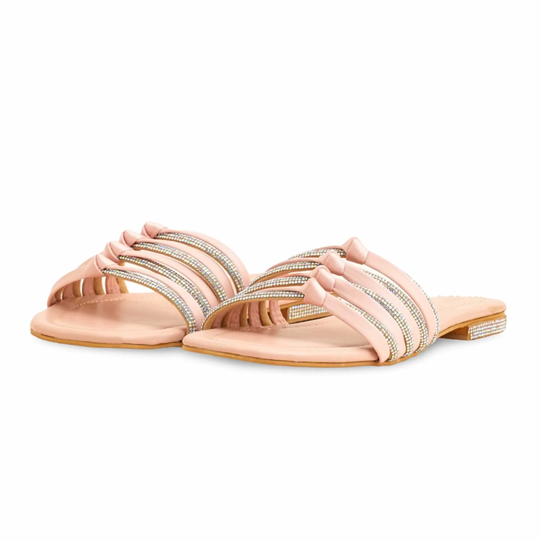 Pink Formal Women Slipper FR8302 - Image 3