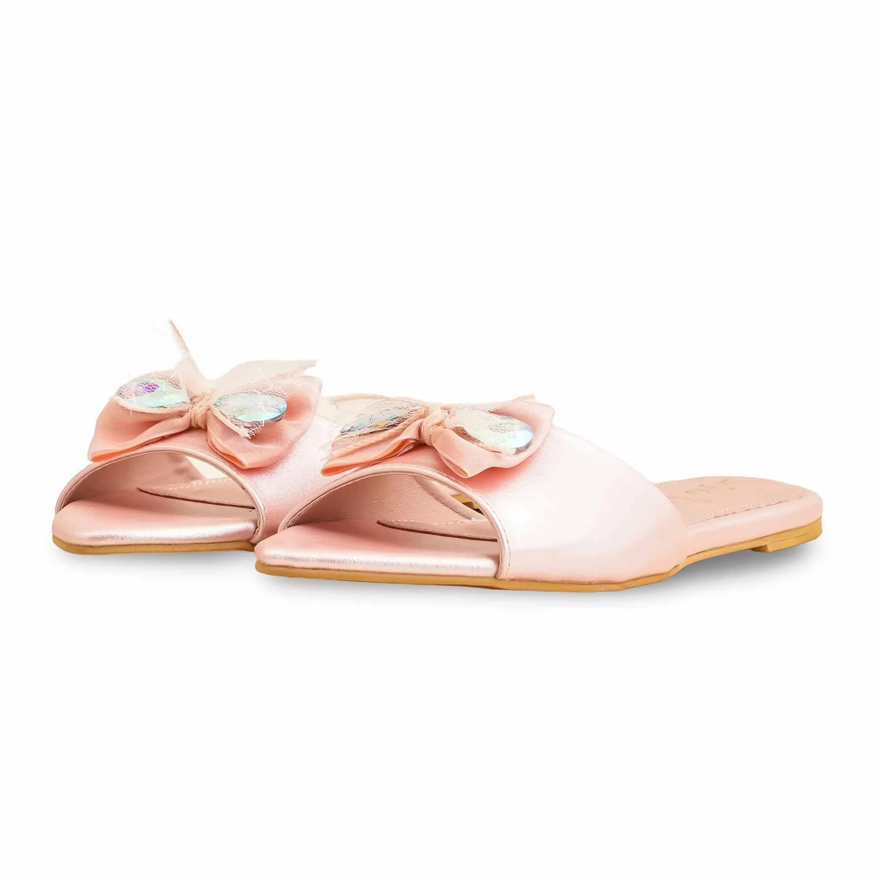 Pink Formal Women Slipper FR8326 - Image 3