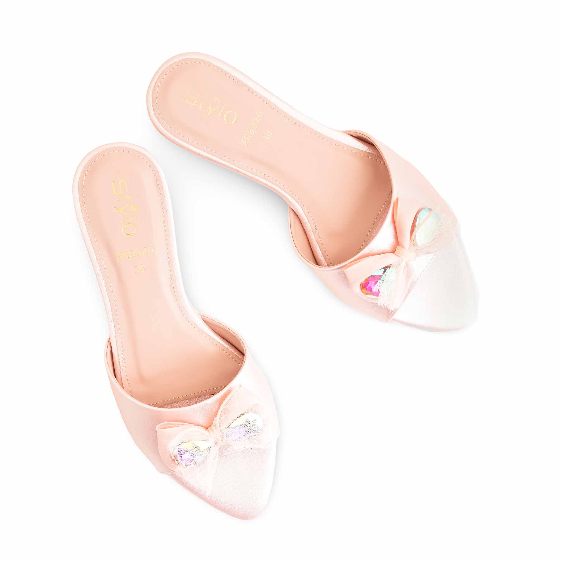 Pink Formal Women Slipper FR8326 - Image 5