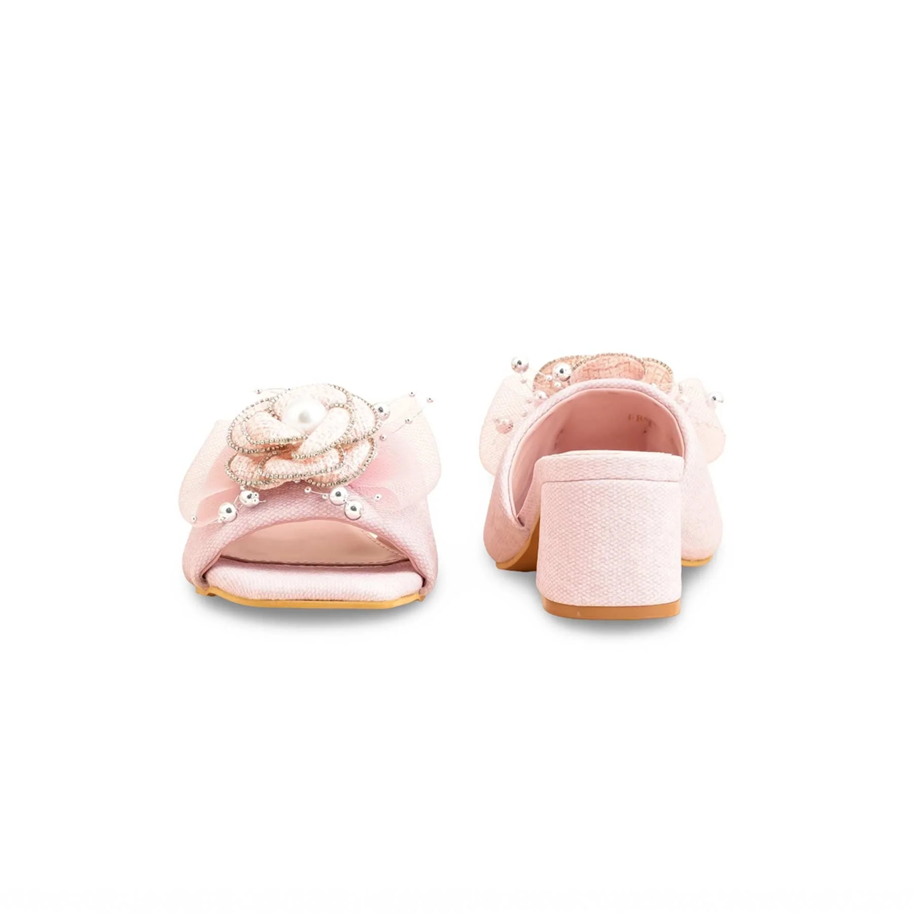 Pink Formal Women Slipper FR8337 - Image 4