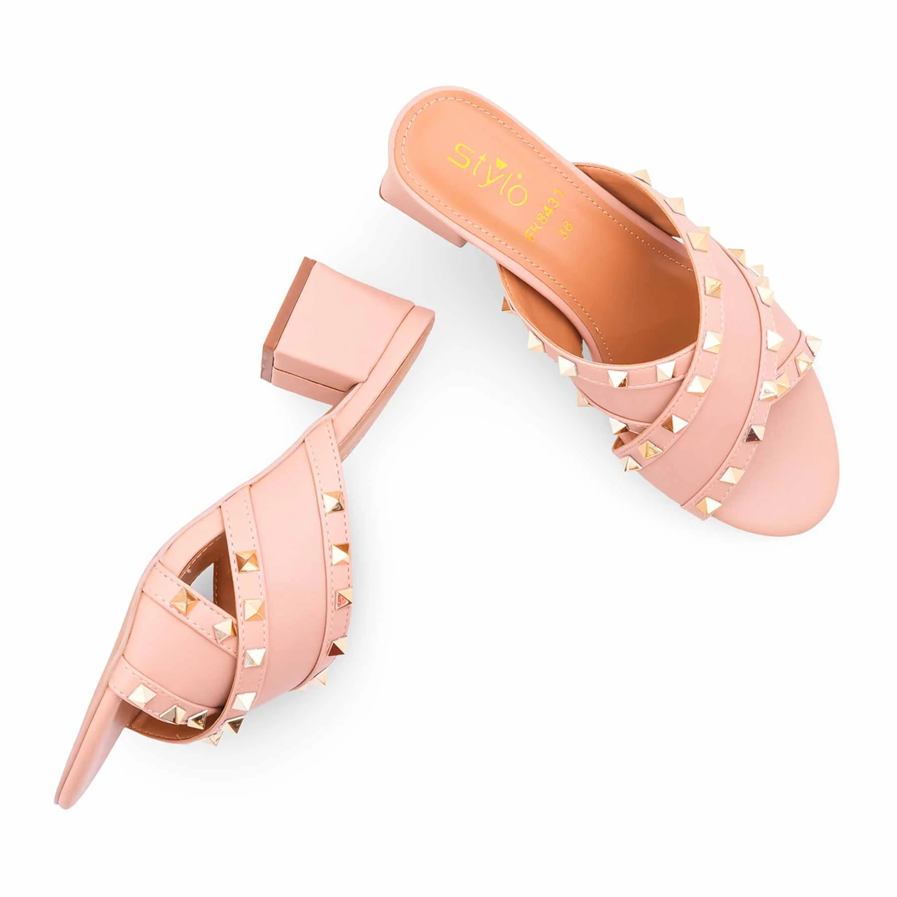 Pink Formal Women Slipper FR8431 - Image 5