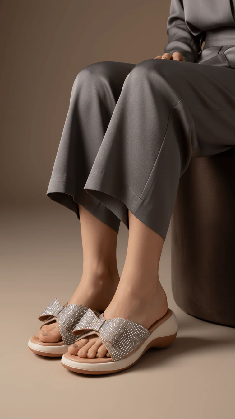 Pink Formal Women Slipper PU0596