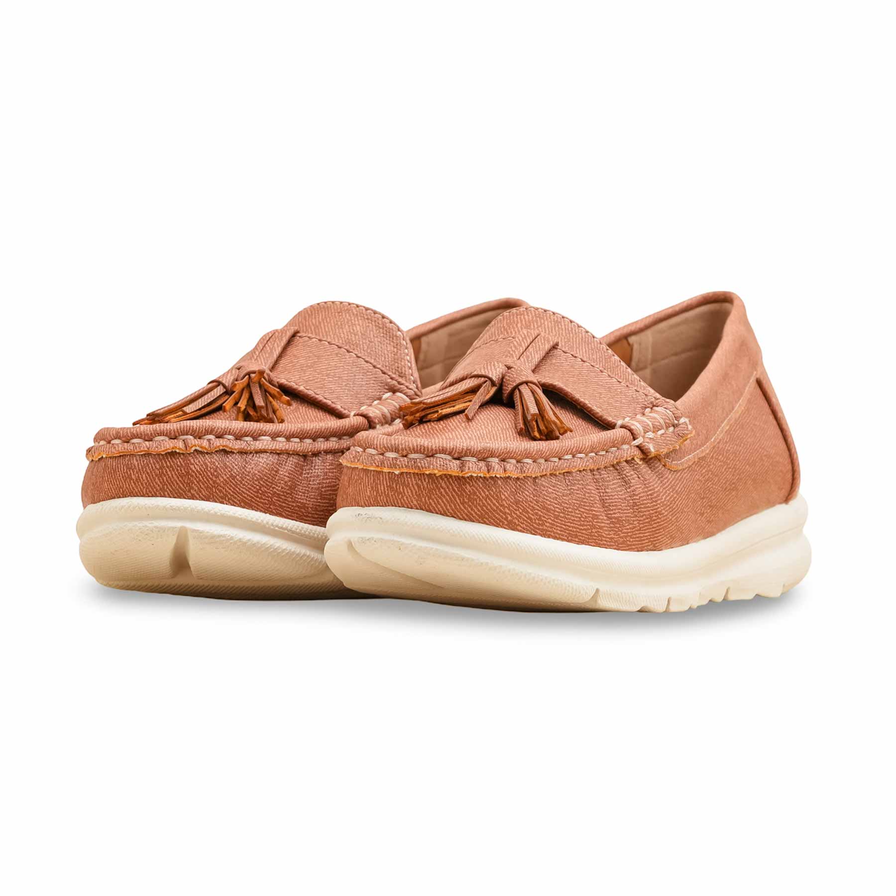 Pink Moccasin For Women WN4487 - Image 3