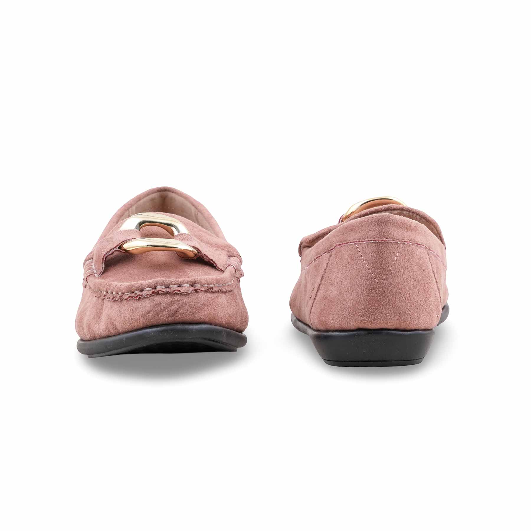 Pink Moccasin For Women WN4547 - Image 4