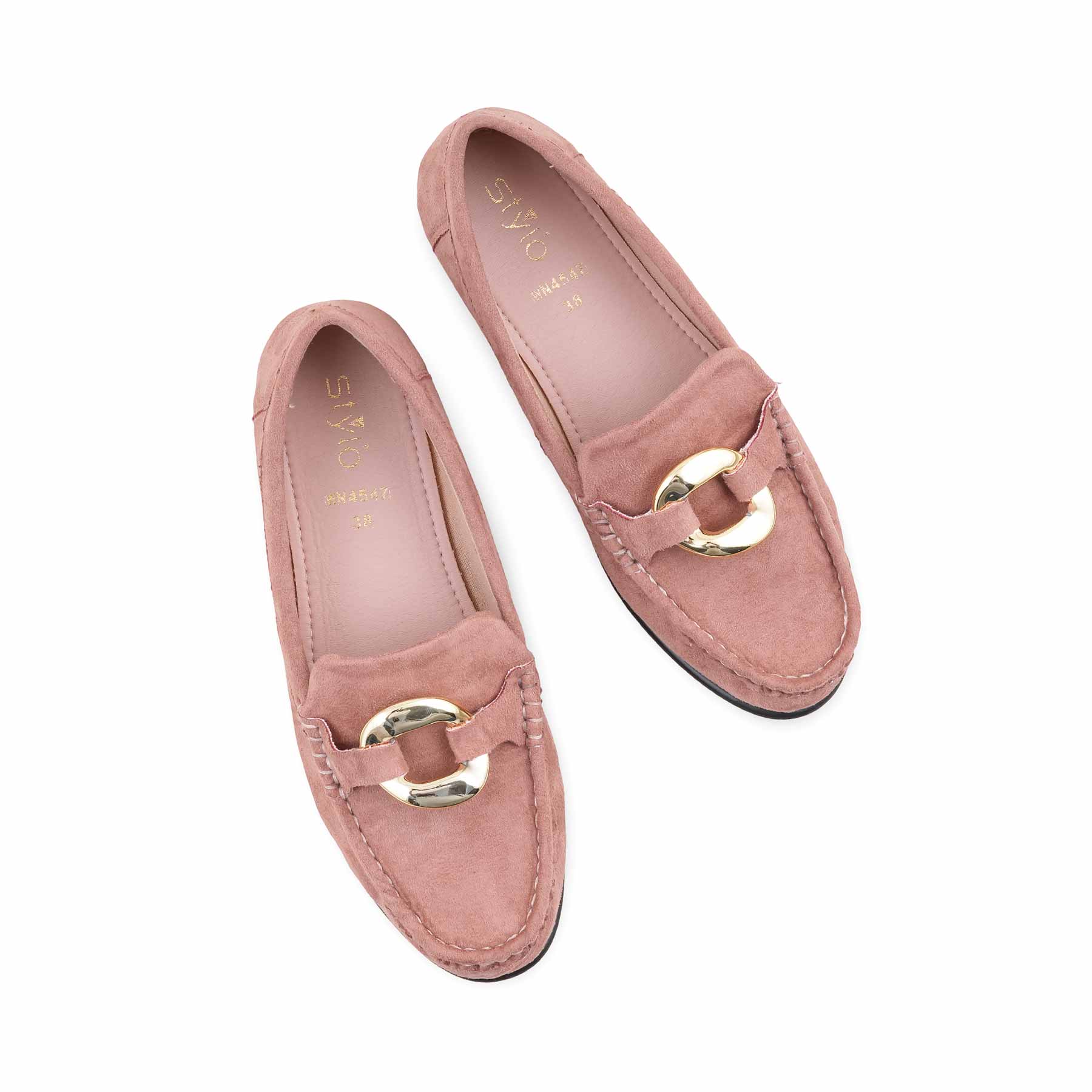 Pink Moccasin For Women WN4547 - Image 5