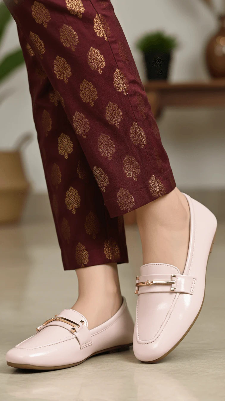 Pink Pumps For Ladies WN1332 - Image 2