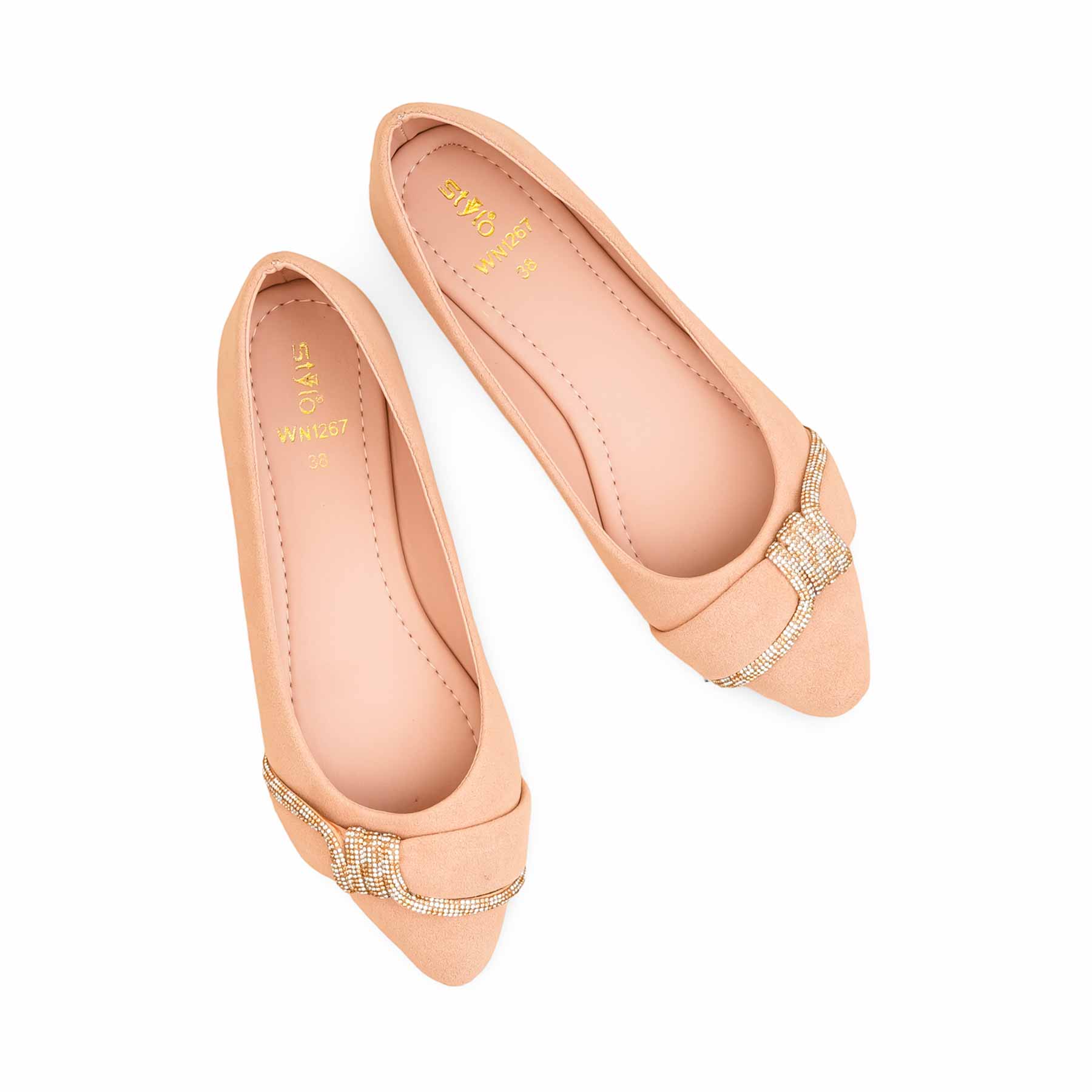 Pink Pumps For Women WN1267 - Image 5