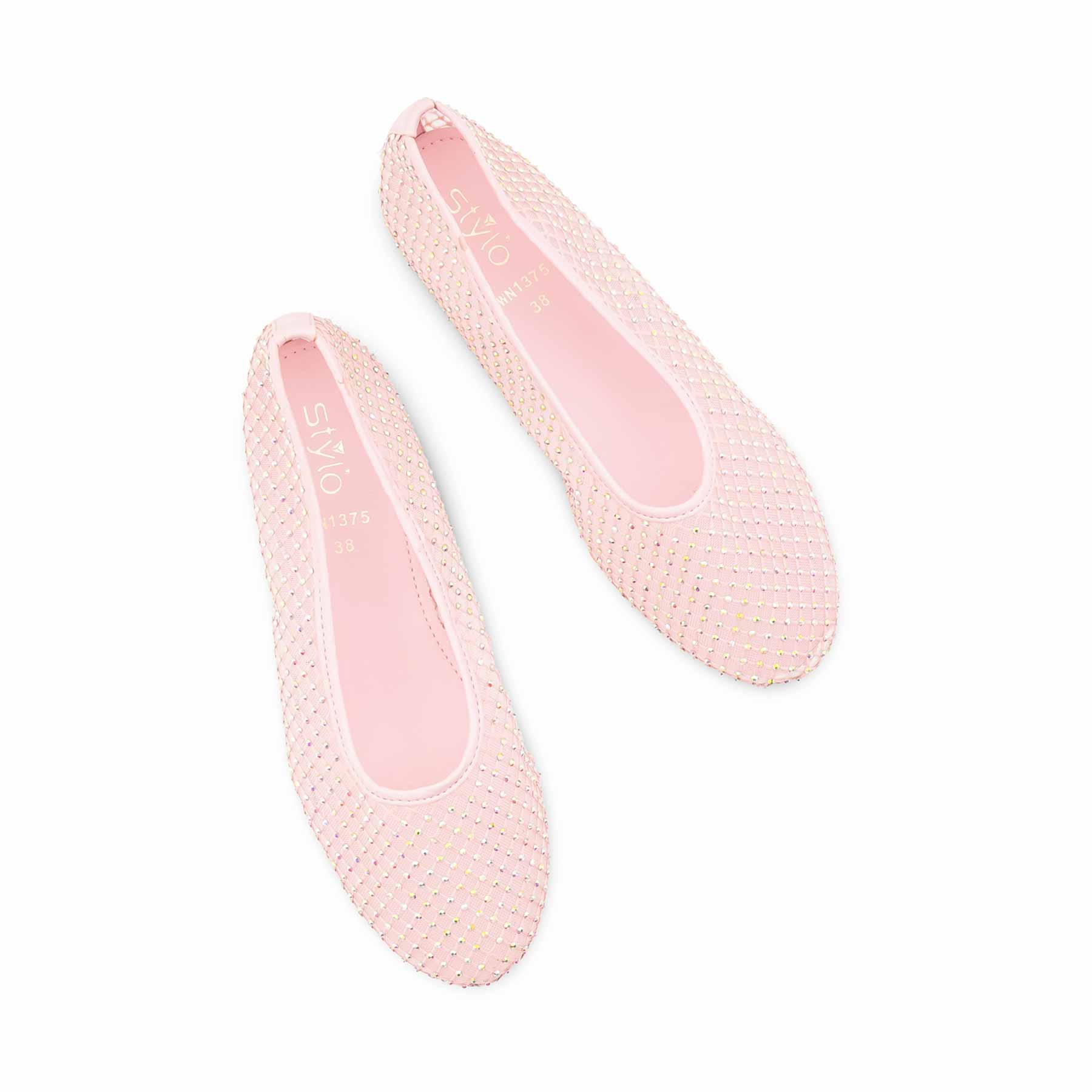 Pink Pumps For Women WN1375 - Image 5