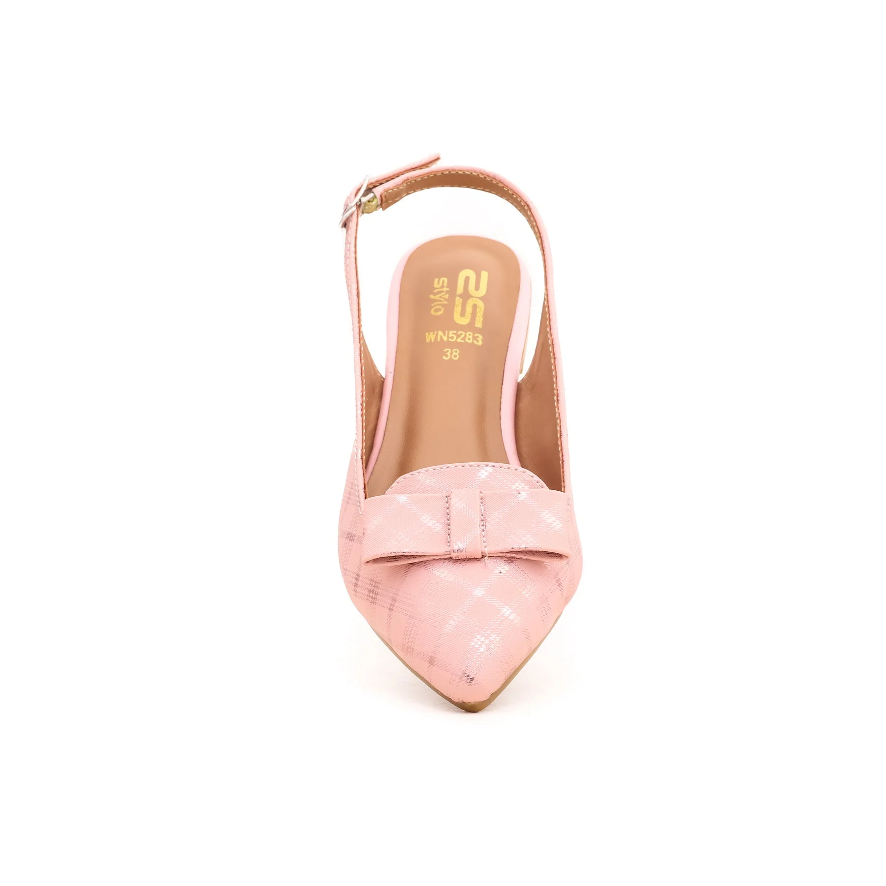 Pink Sling Back WN5283 - Image 3
