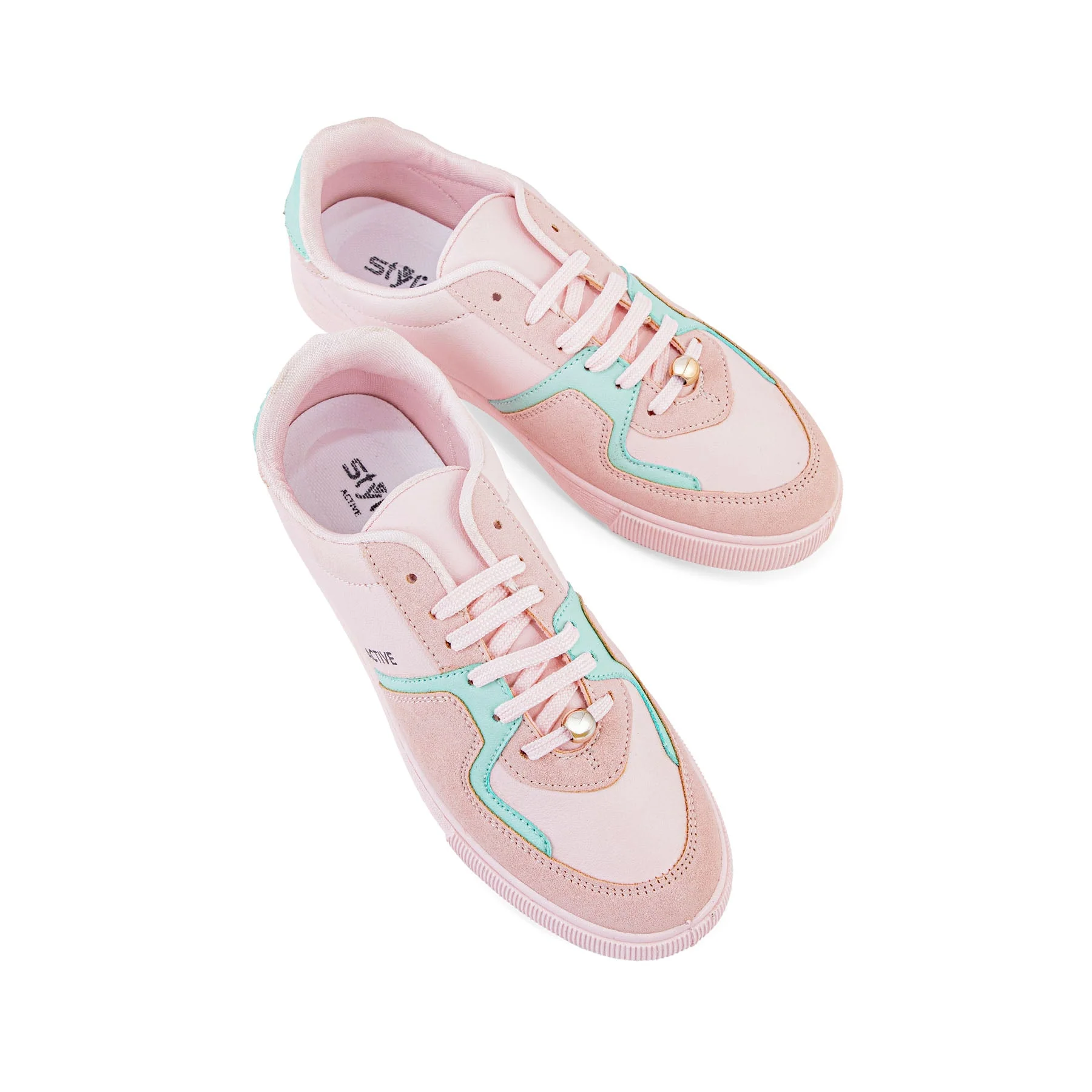 Women's Pink Sneaker AT7331 - Image 4
