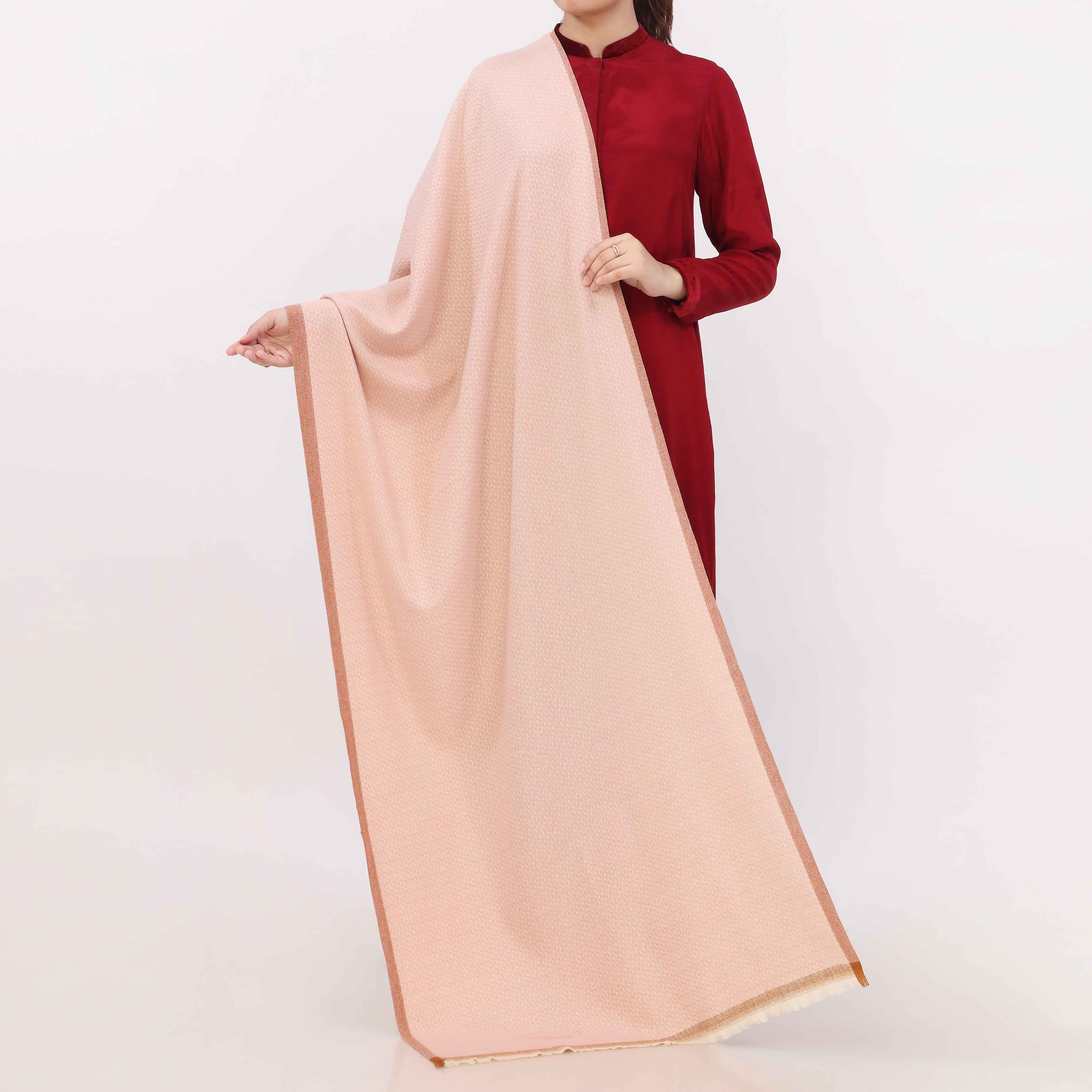 Pink Soft Feel Stole PW5816 - Image 2