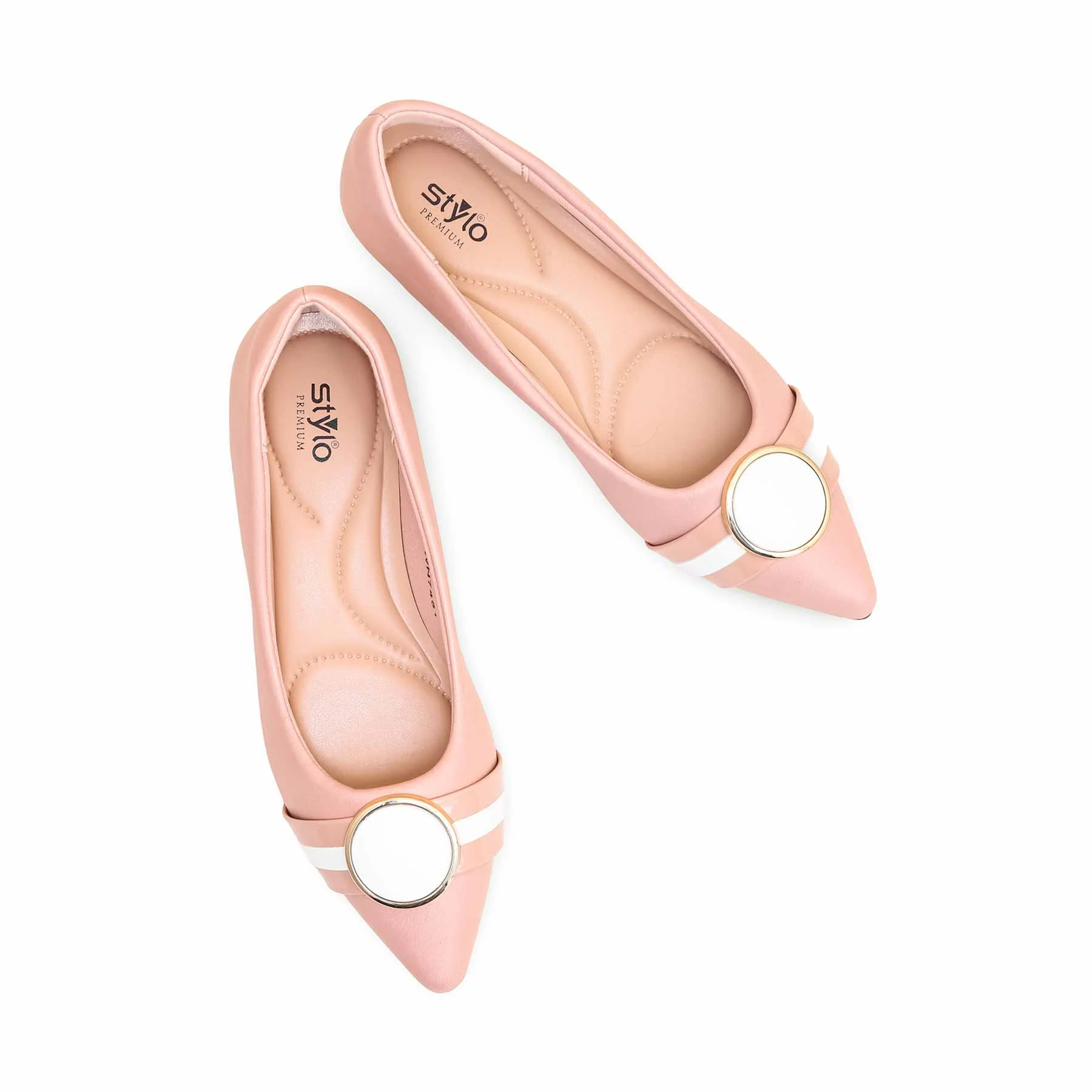 Pink Winter Court Shoes WN7451 - Image 5