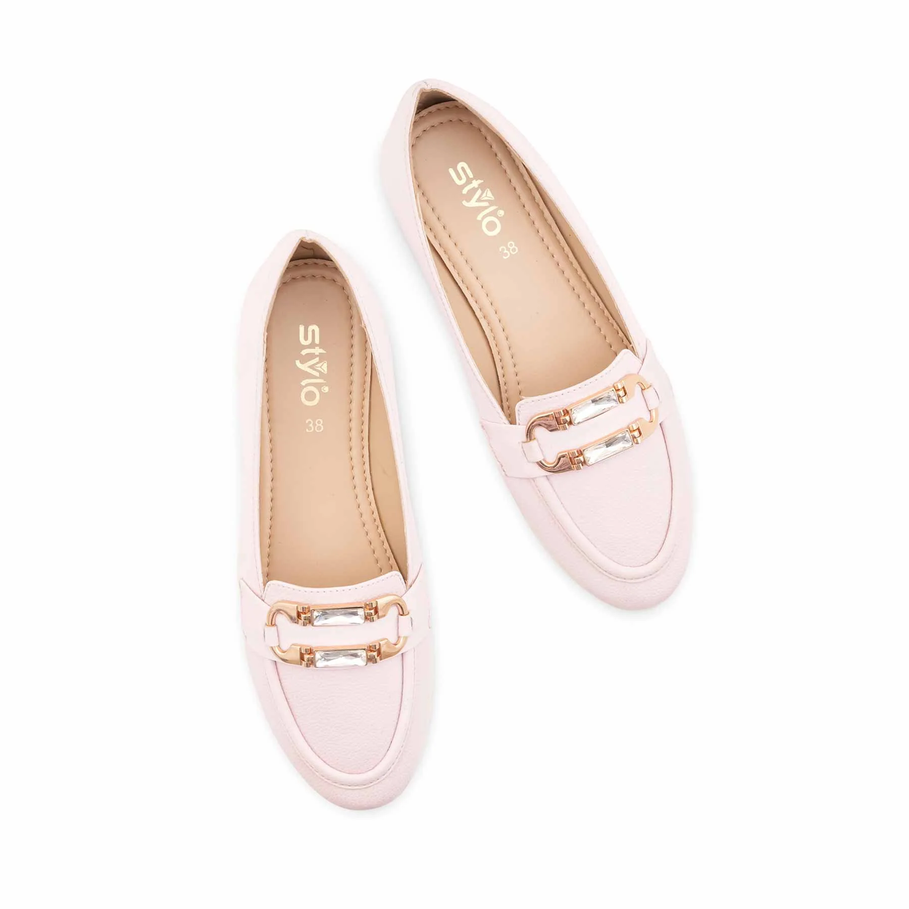 Pink Winter Pumps For Women WN1272 - Image 5