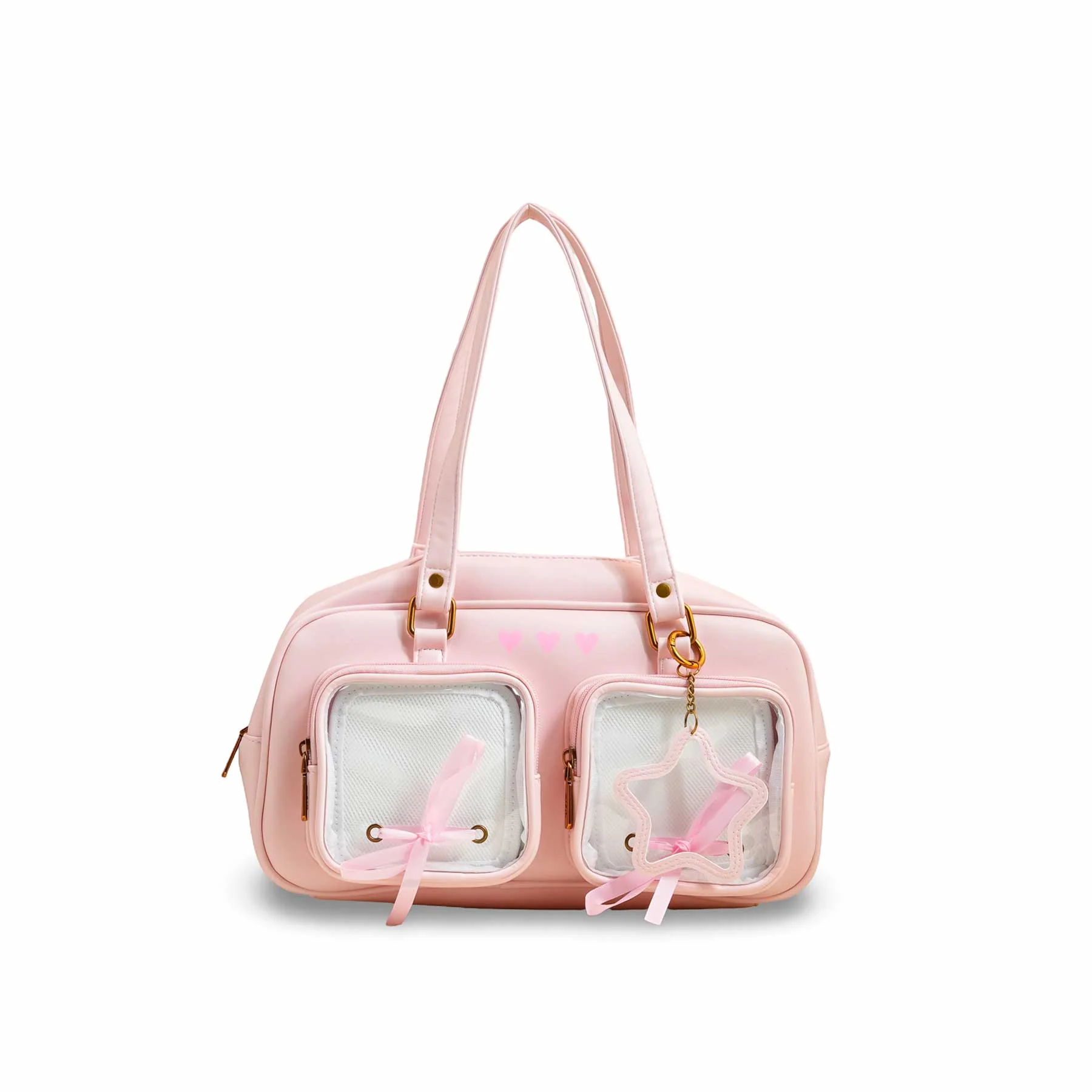 Pink Women Formal Shoulder Bag P36233 - Image 2