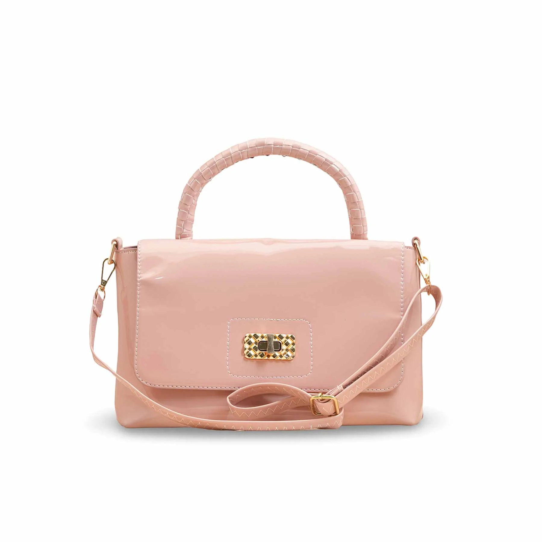 Pink Women Formal Shoulder Bag P55812 - Image 2