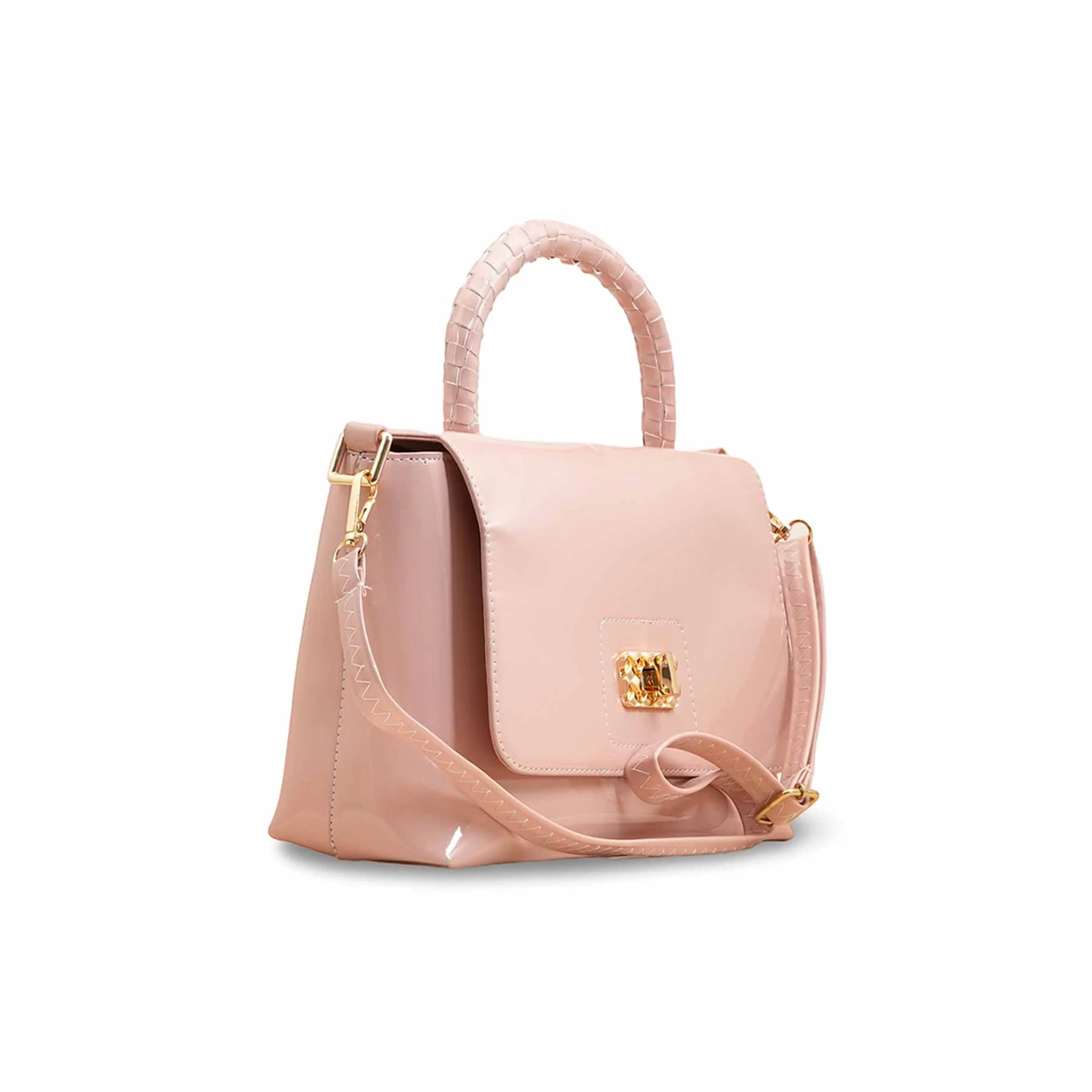 Pink Women Formal Shoulder Bag P55812 - Image 3
