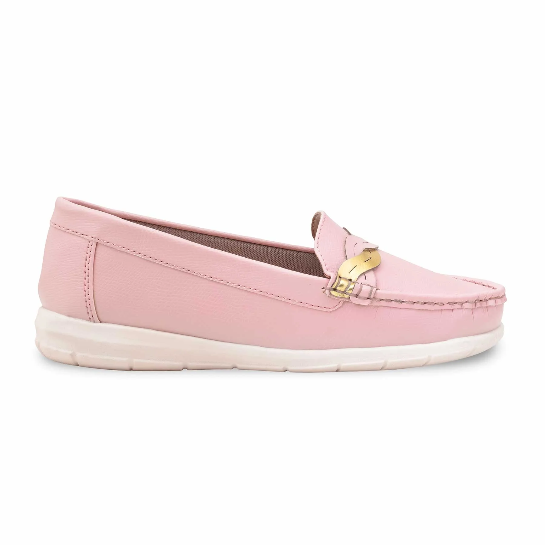 Pink Women Moccasin WN4555 - Image 3