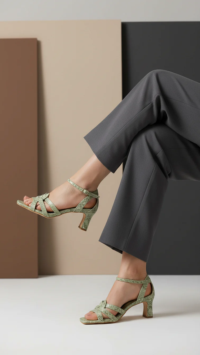 PISTAGREEN Formal Sandal For Women FR5398