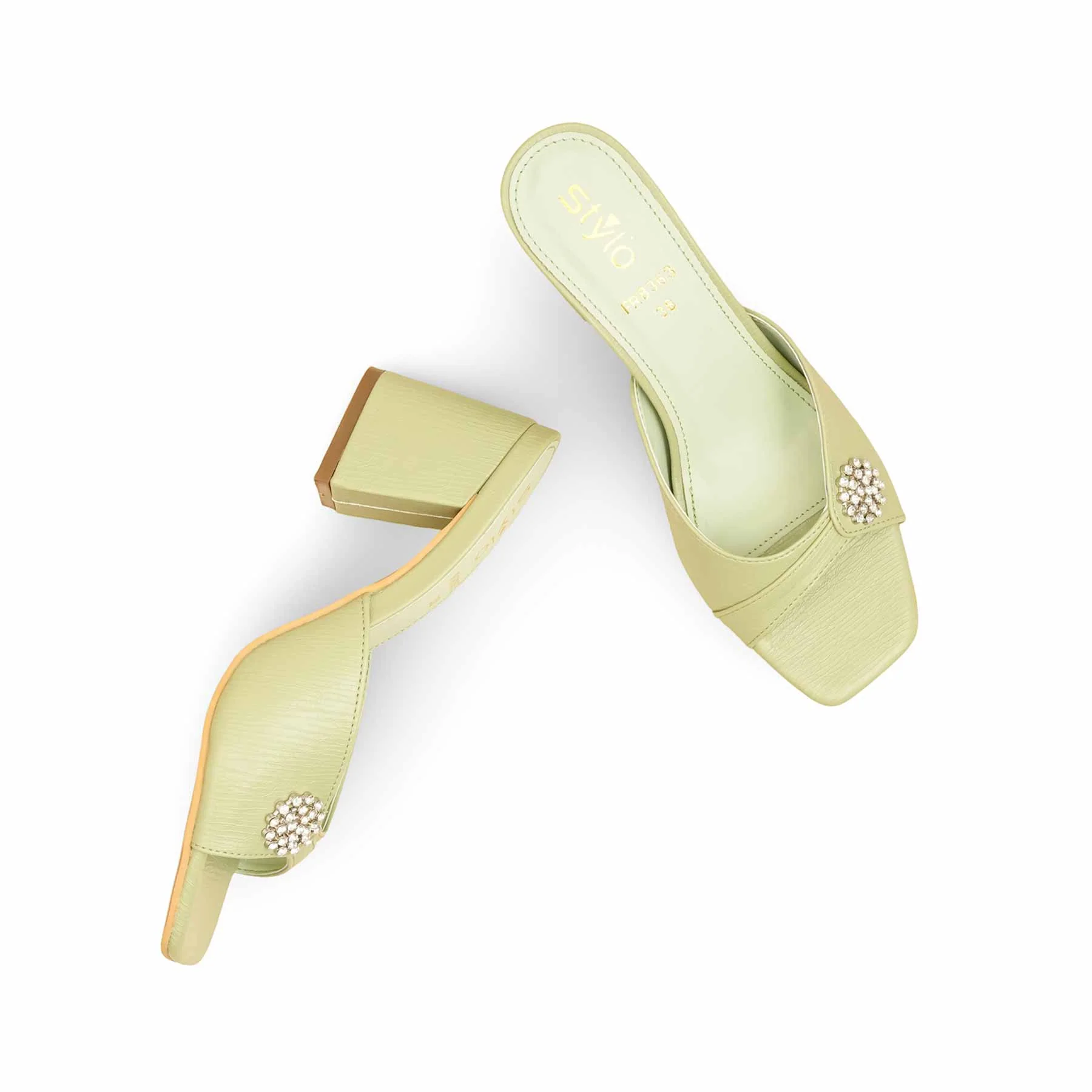 PISTAGREEN Formal Slipper For Women FR8363 - Image 5