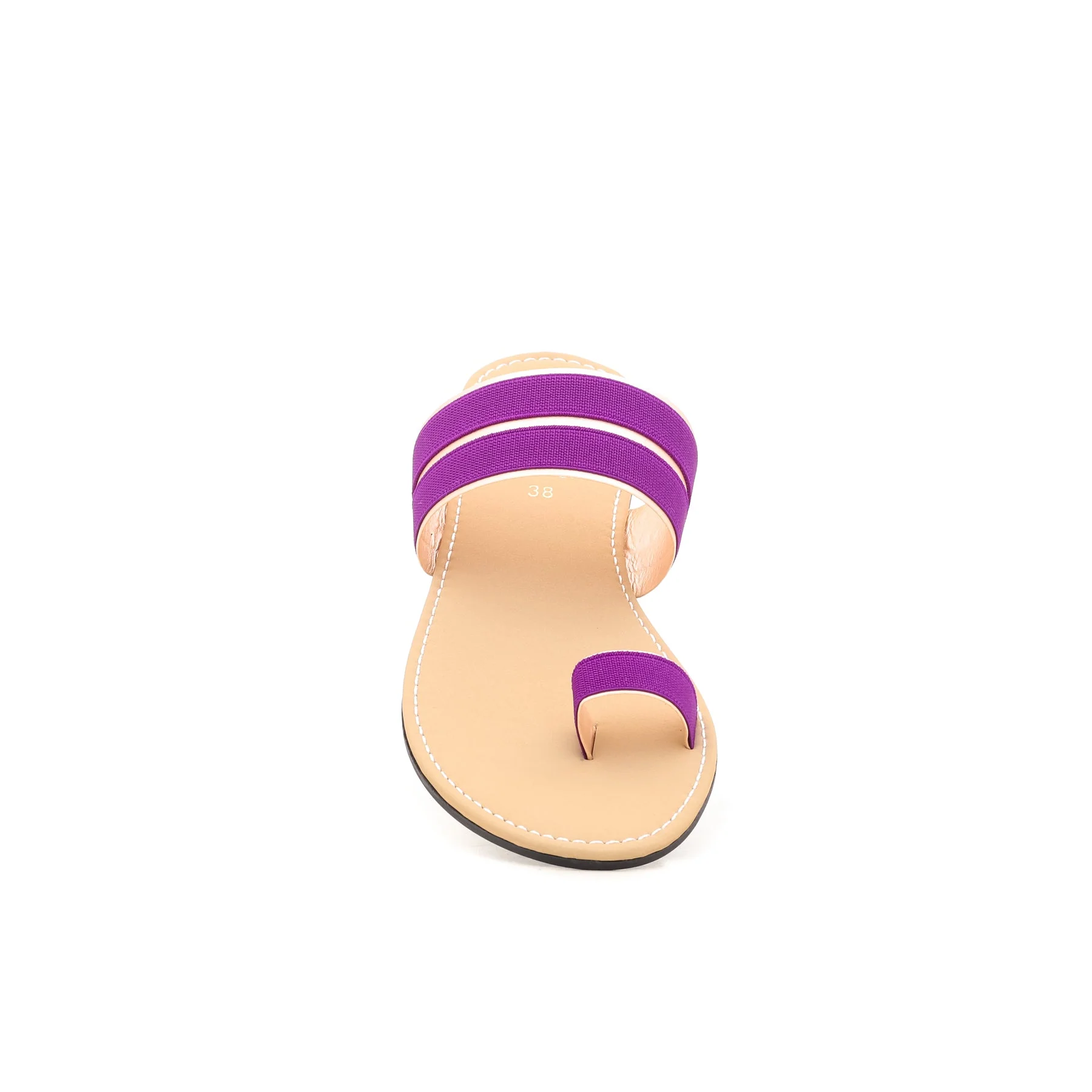Purple Casual Chappal CL1281 - Image 3