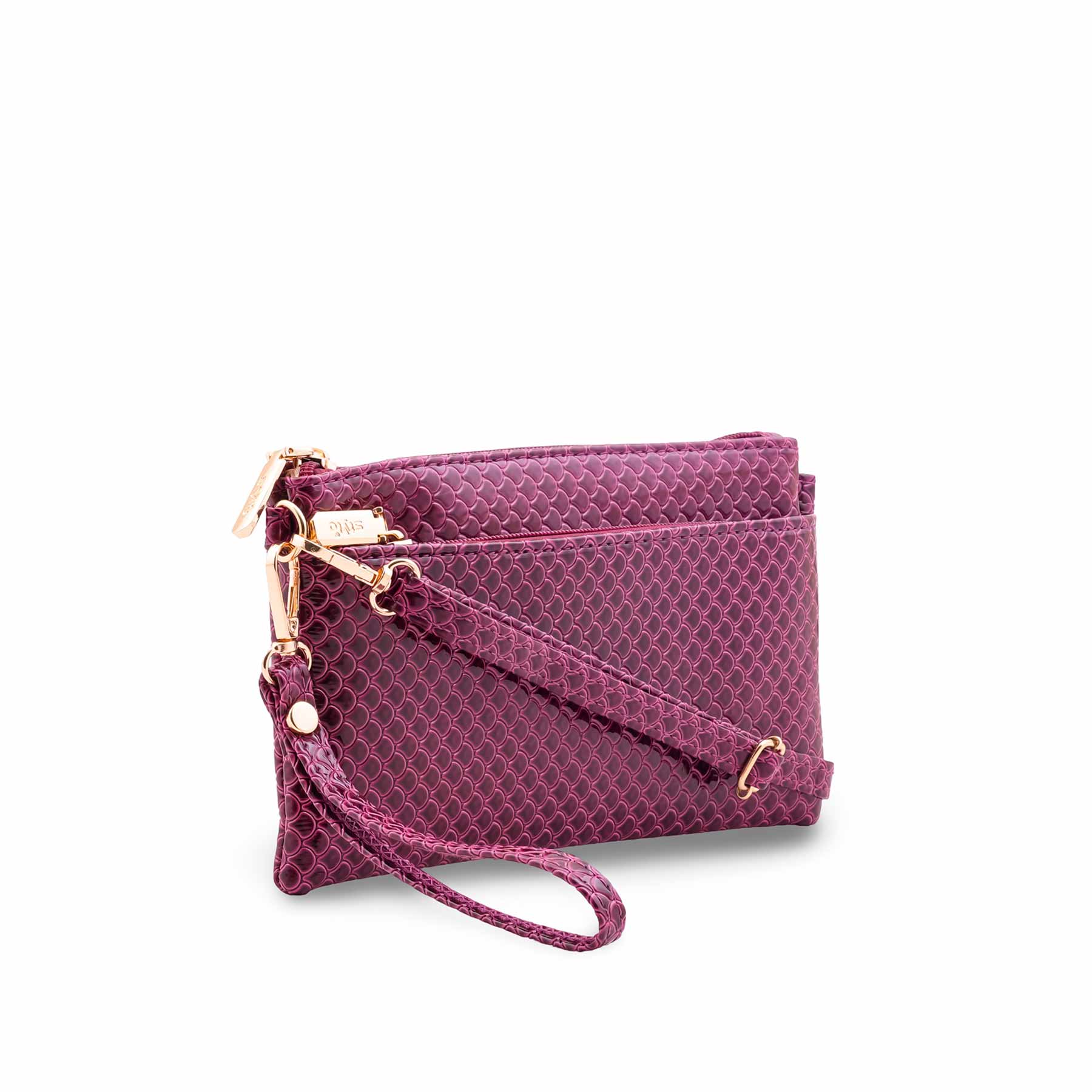 Purple Casual Pouch For Women P97735 - Image 3