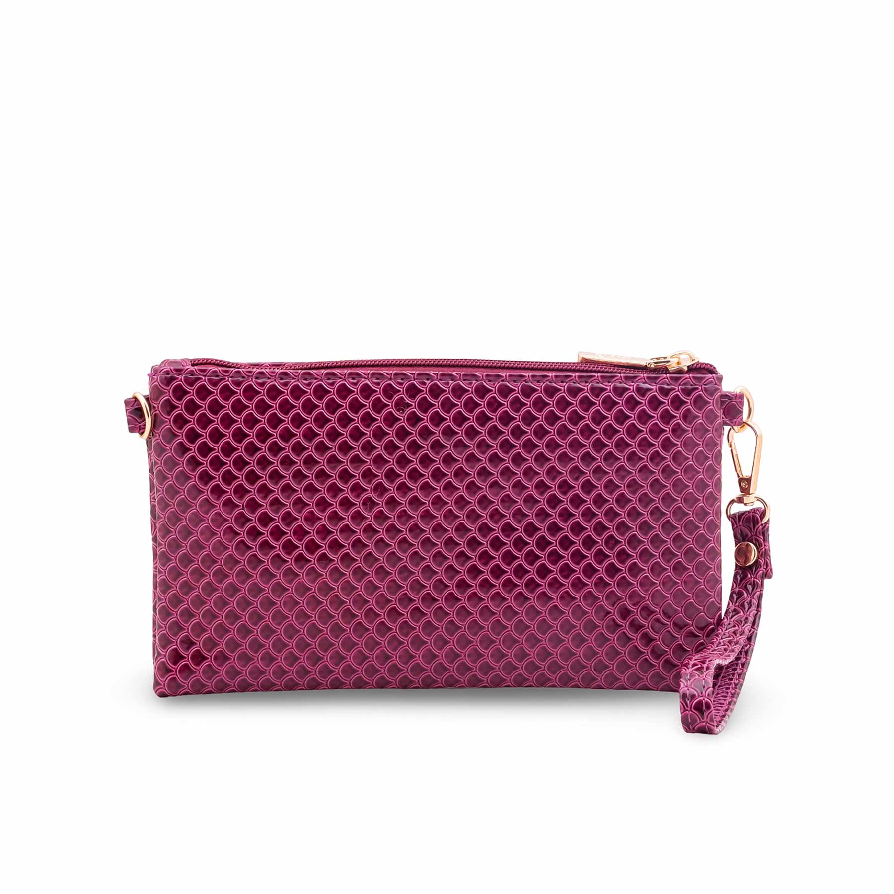 Purple Casual Pouch For Women P97735 - Image 4