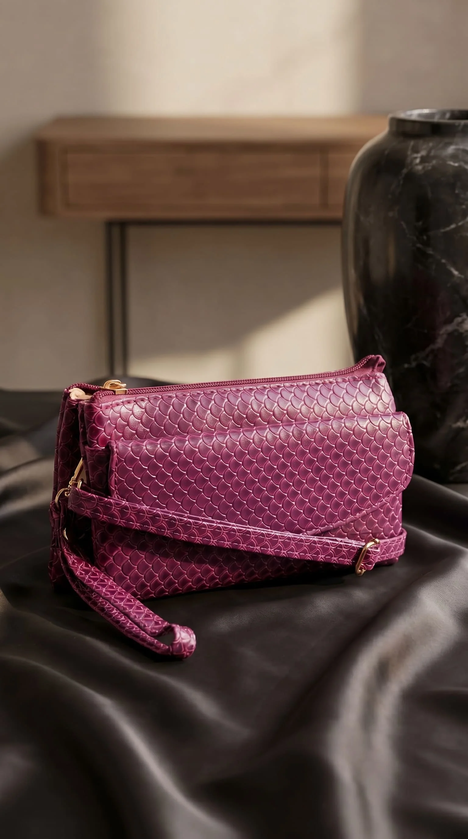 Purple Casual Pouch P97734