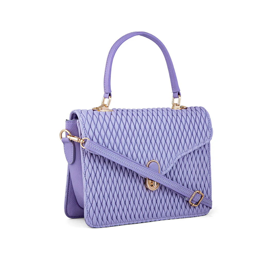 Purple Casual Shoulder Bag P55661 - Image 2